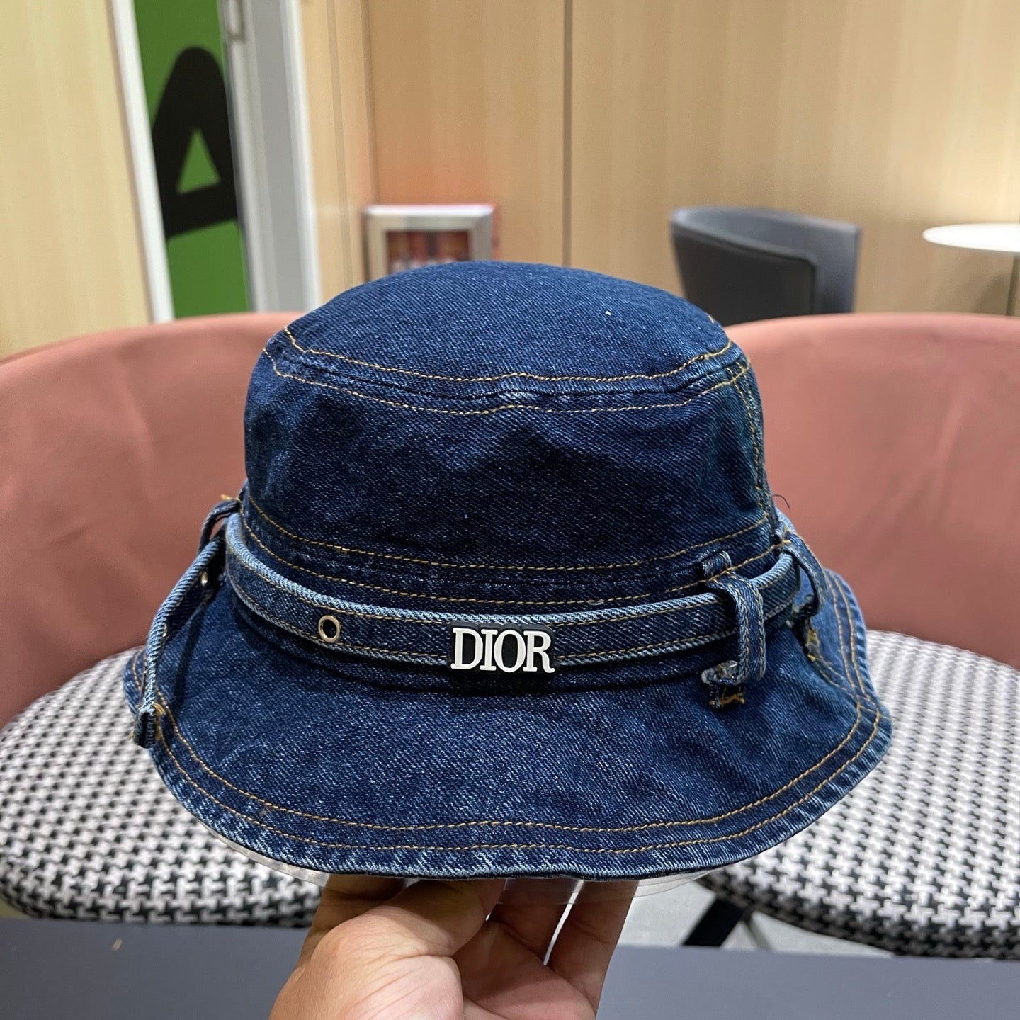 Dior Denim Bucket Hat 196140