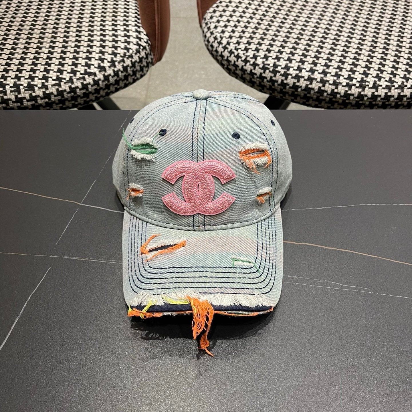 Chanel Denim Hat 196118