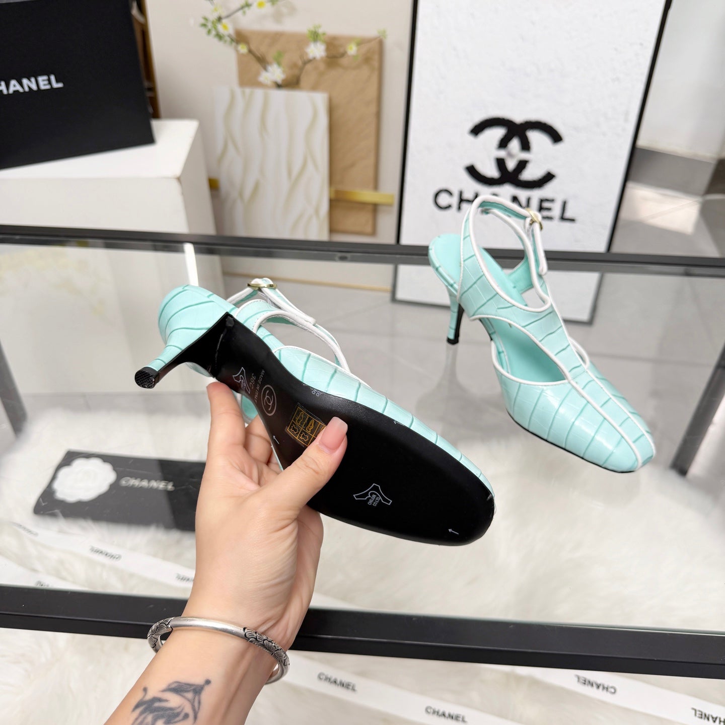 Chanel 2026 Slingback Pump 80mm Calfskin 183587