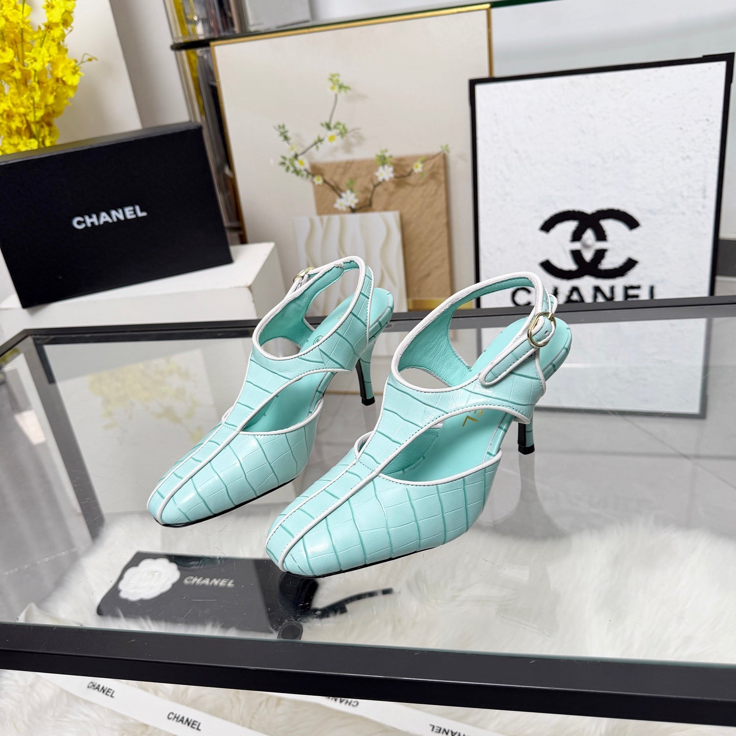 Chanel 2026 Slingback Pump 80mm Calfskin 183587