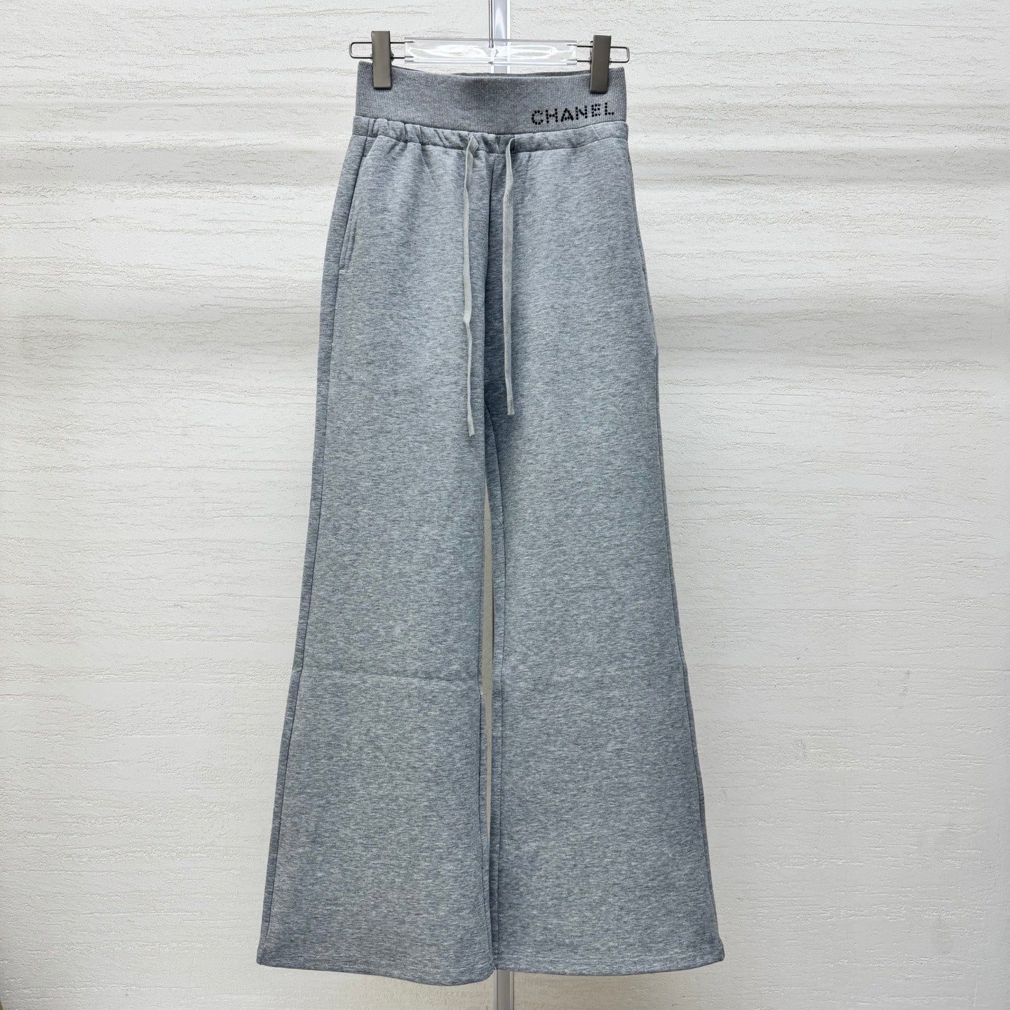 Chanel 2026 Rhinestone Waistband Casual Pant Cotton 356983
