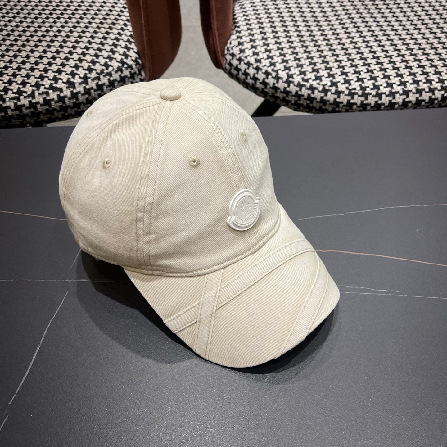 Moncler Logo Denim Hat 213495