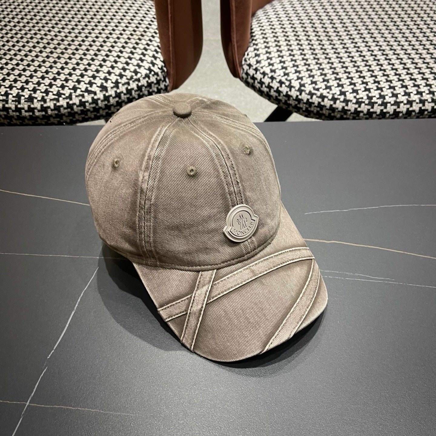 Moncler Logo Denim Hat 213495