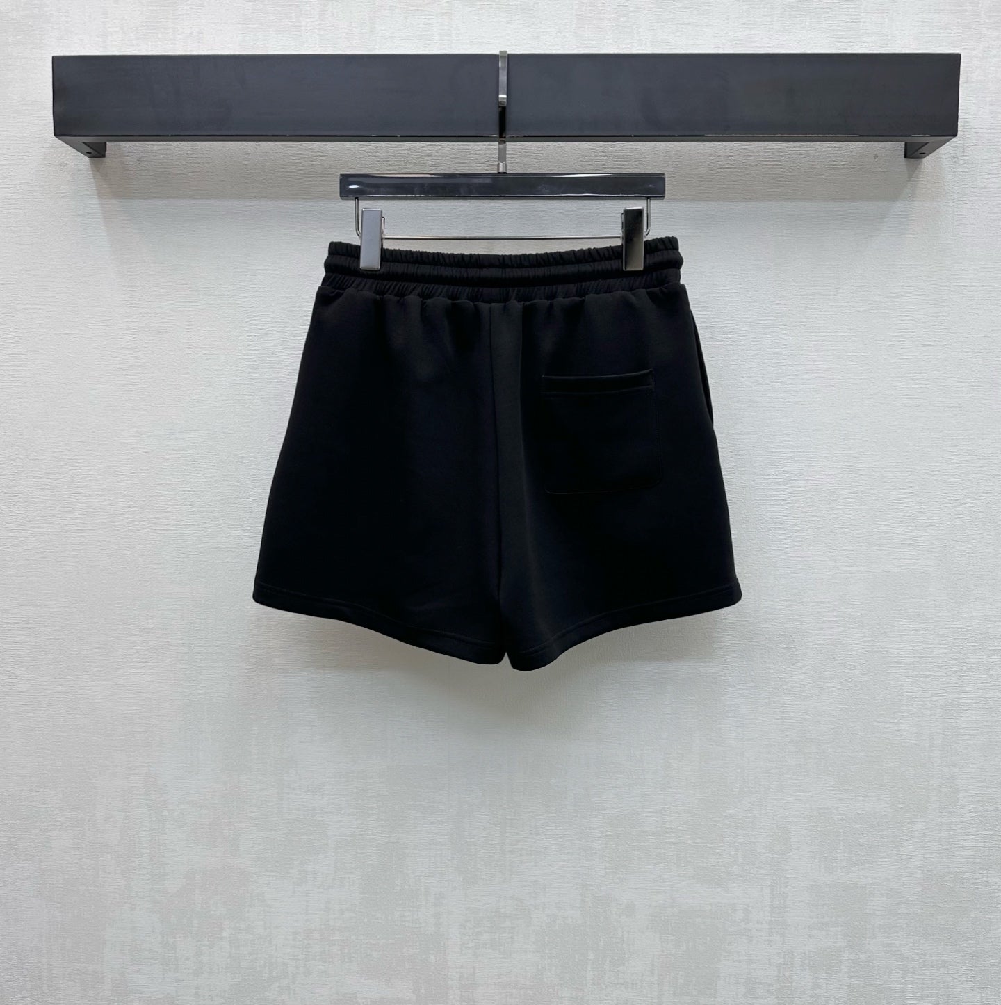 Dior 2026 Square-Frame Top and Shorts Set Cream Black Cotton