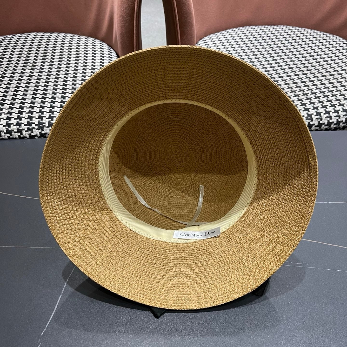 Dior Bow Pearl Hat 220997