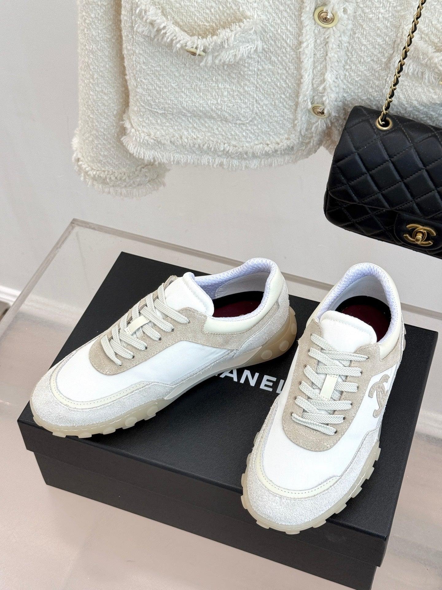 Chanel 2026 Athletic Shoes Leather Sheepskin 825900