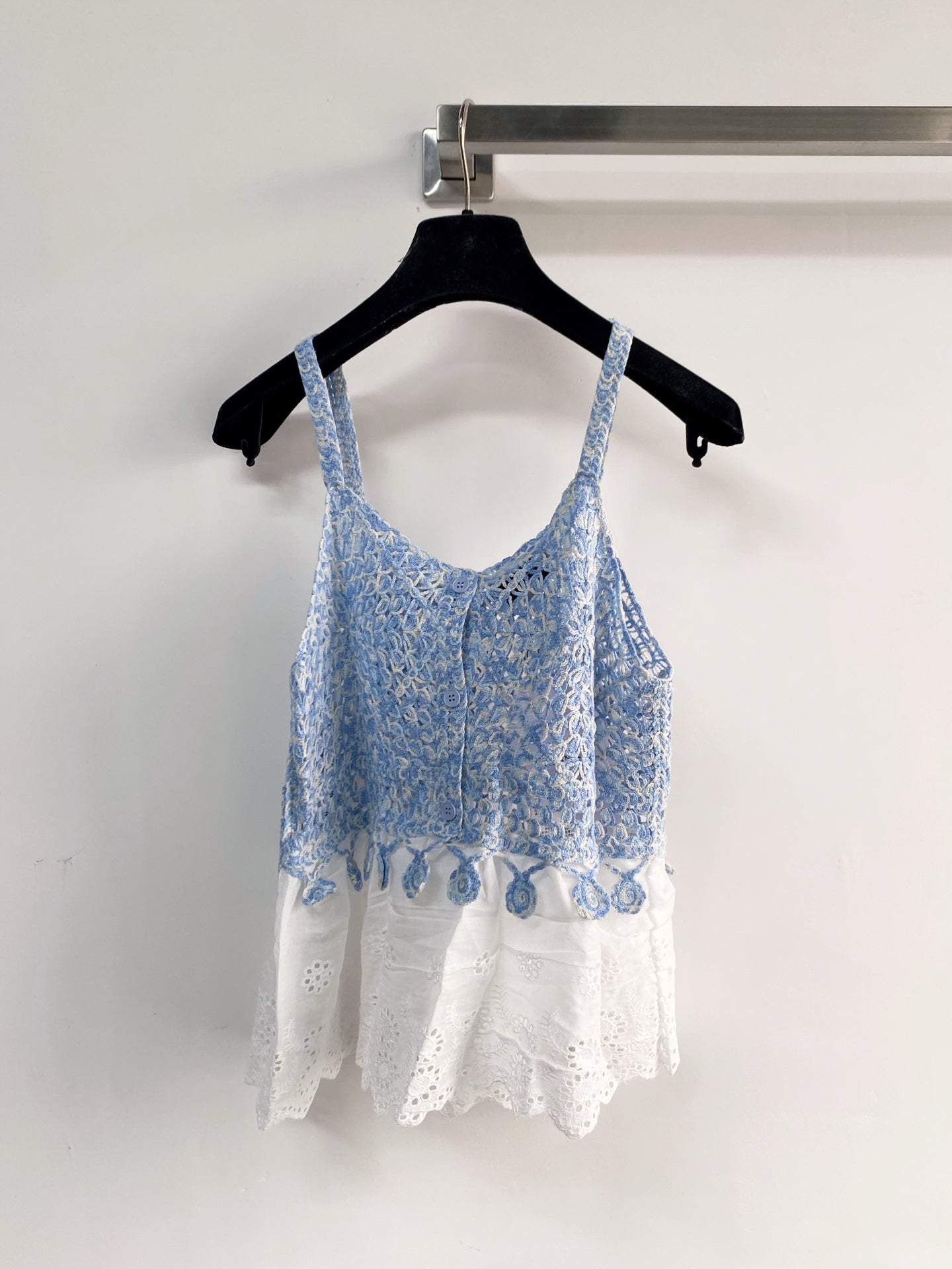 Chanel 2026 Camisole Brown Blue Red Wool Cashmere 149486