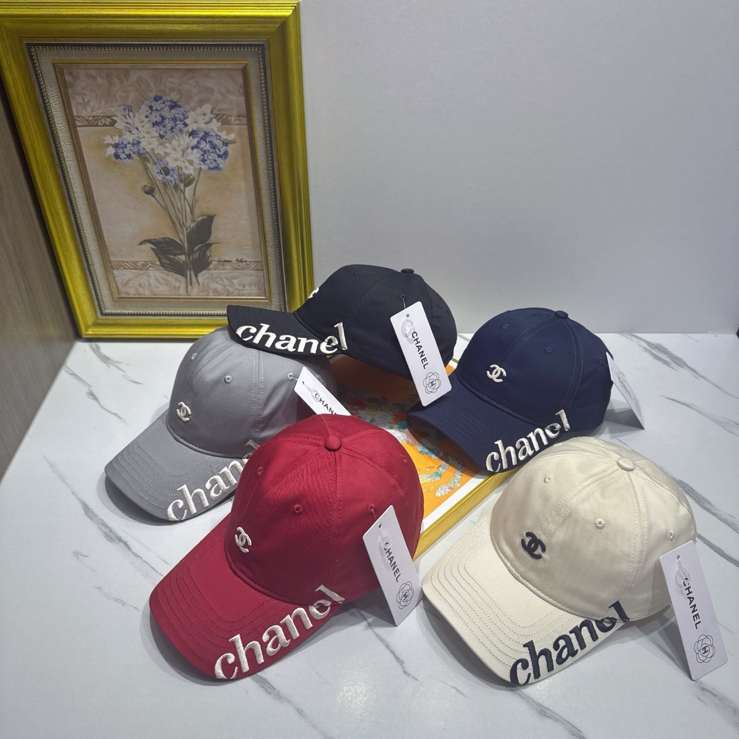 Chanel Logo Cotton Hat 195908