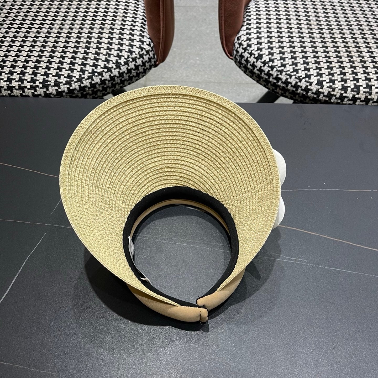 Chanel Straw Sun Hat 196007