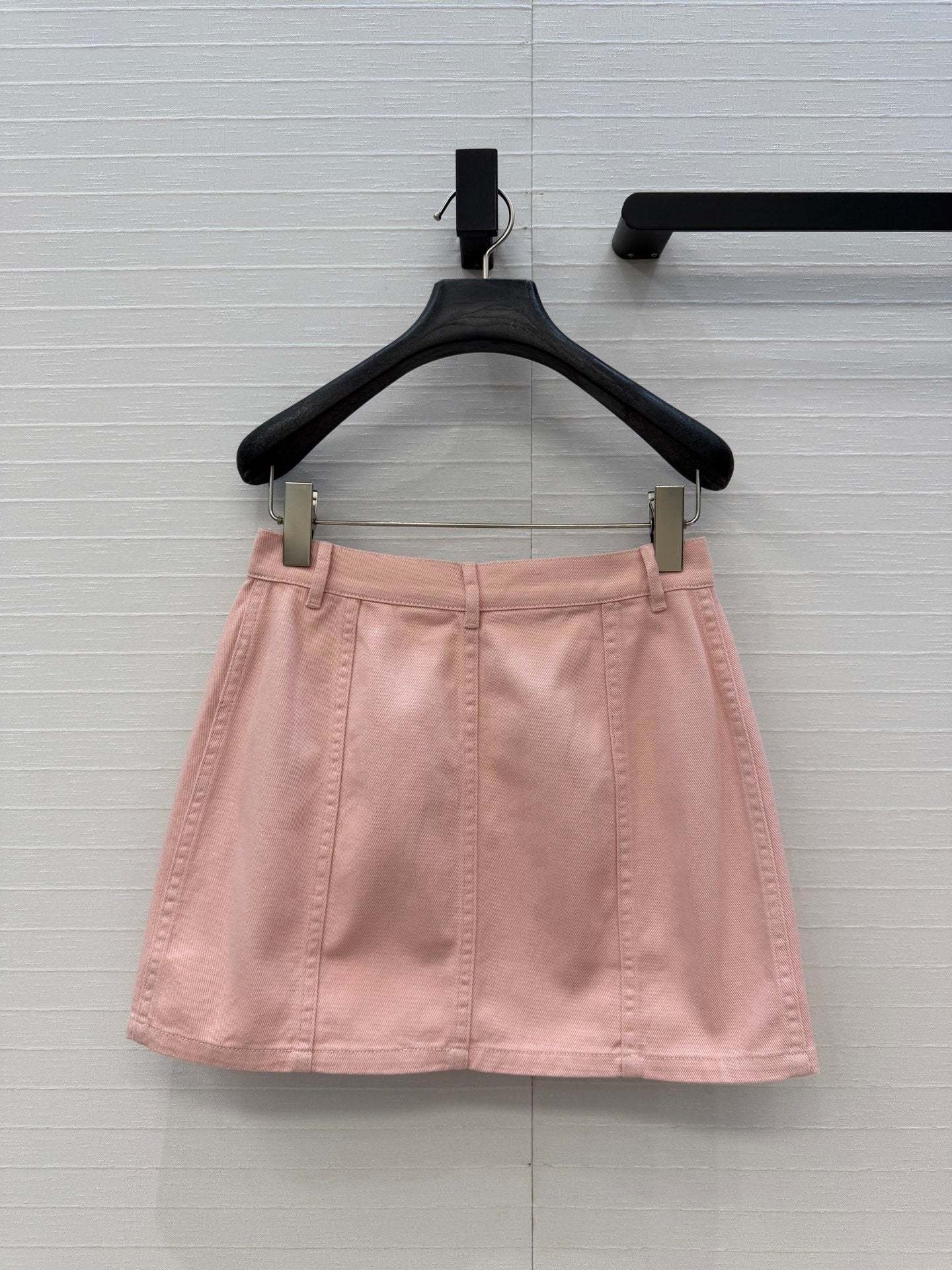 Chanel 2026 Elegant Heart-Shaped Double C Pocket Denim Set Pink Cotton 360887