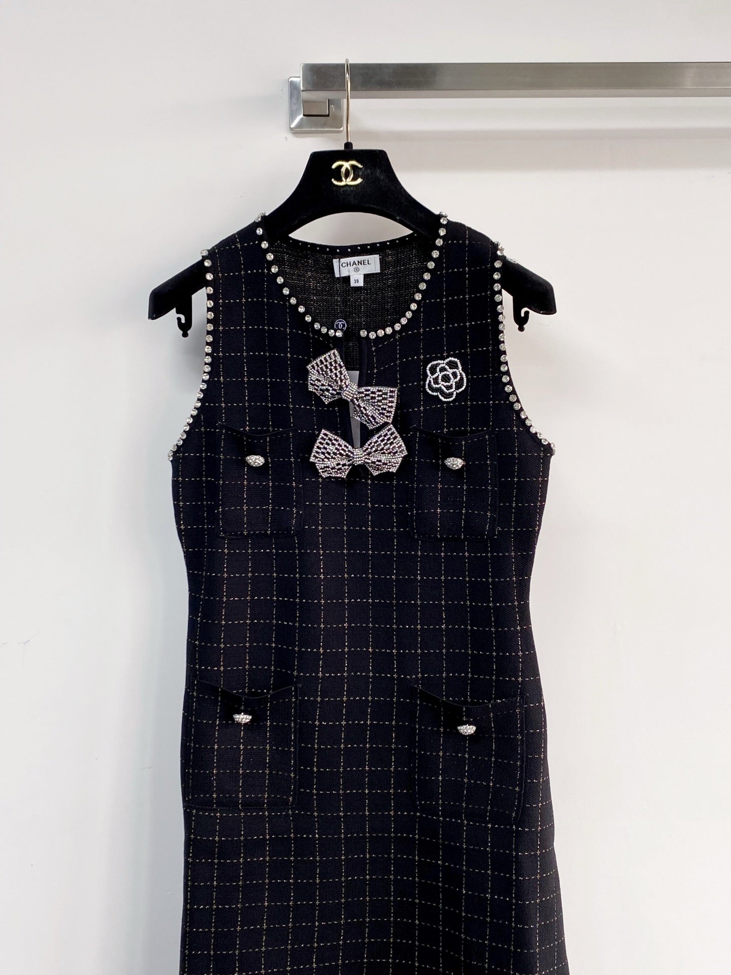 Chanel 2026 Vest Dress Wool Polyester 166748