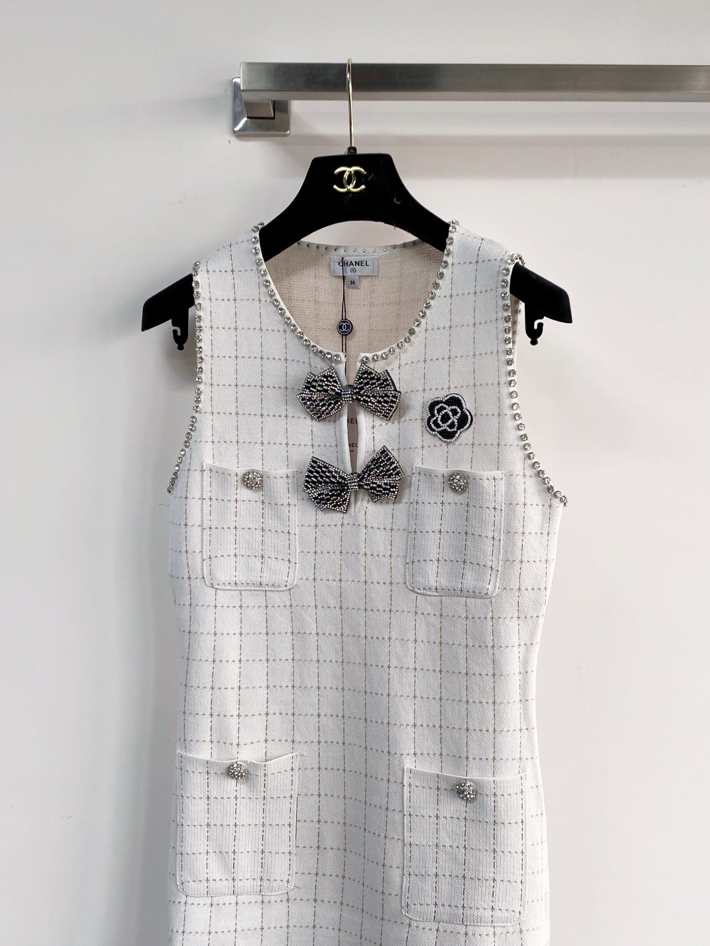 Chanel 2026 Vest Dress Wool Polyester 166748