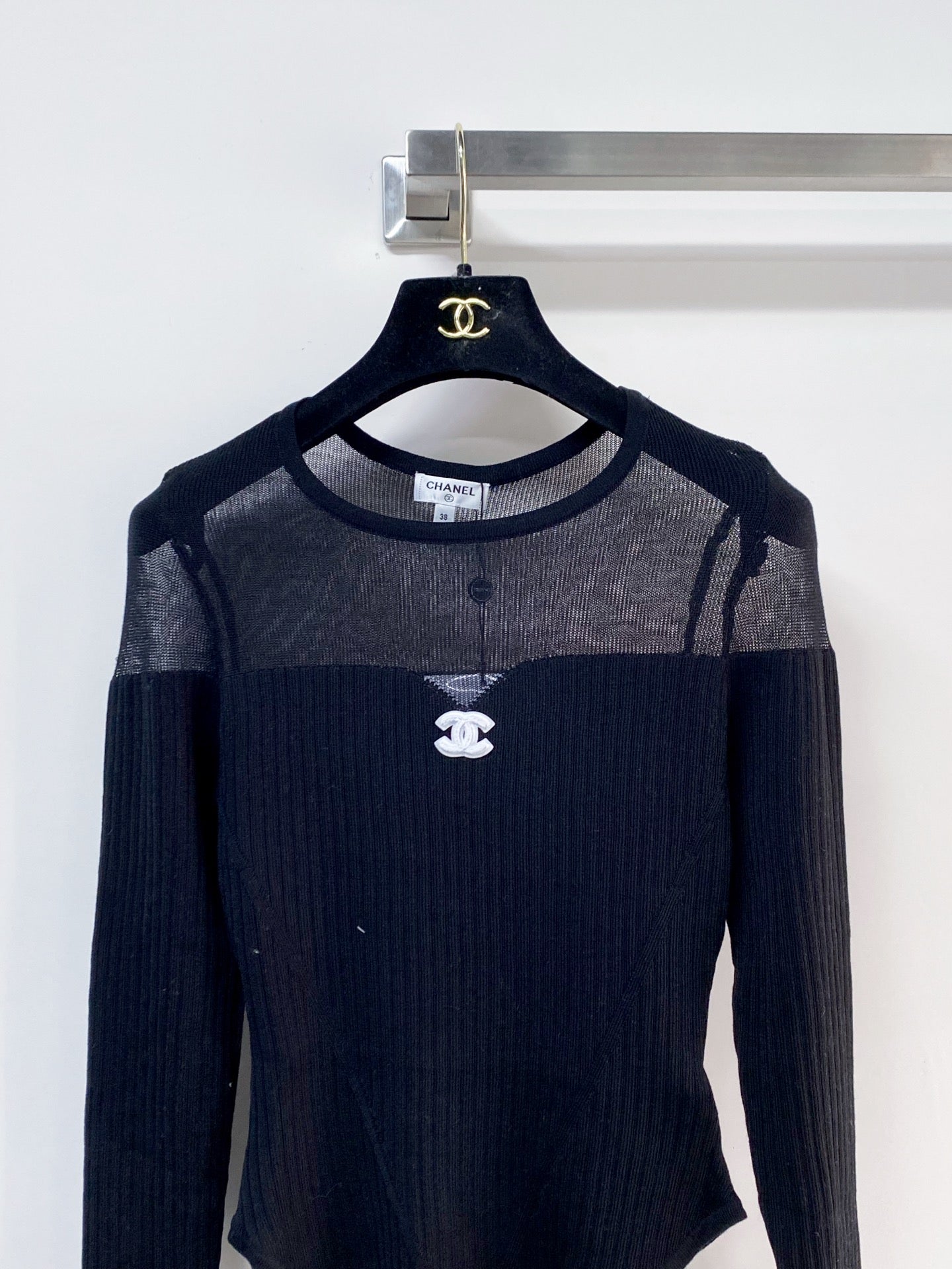 Chanel 2026 Long-Sleeve Top Wool 166733