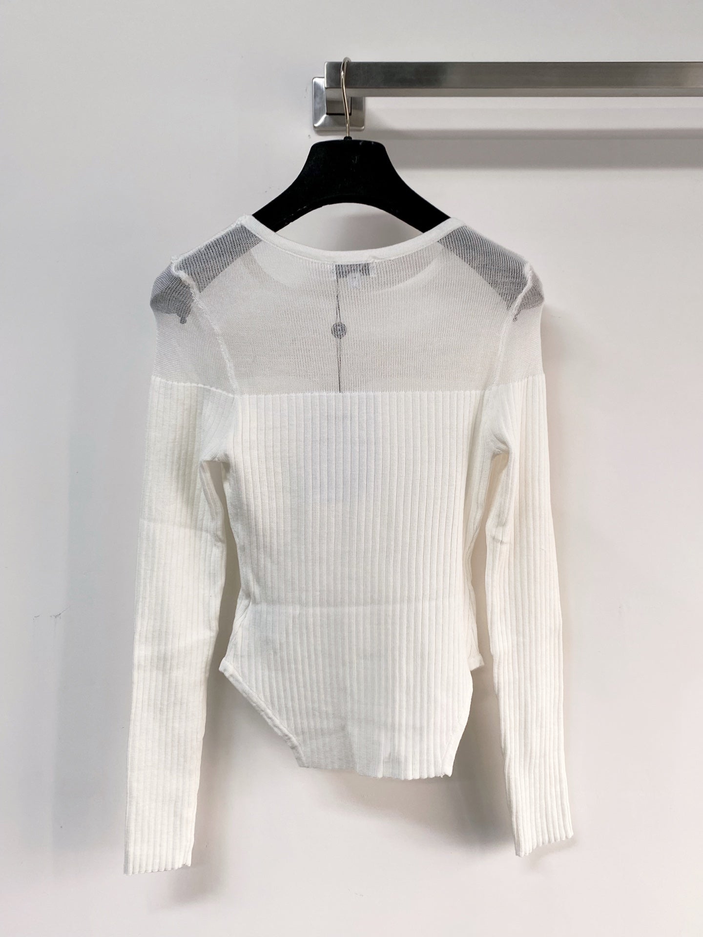 Chanel 2026 Long-Sleeve Top Wool 166733