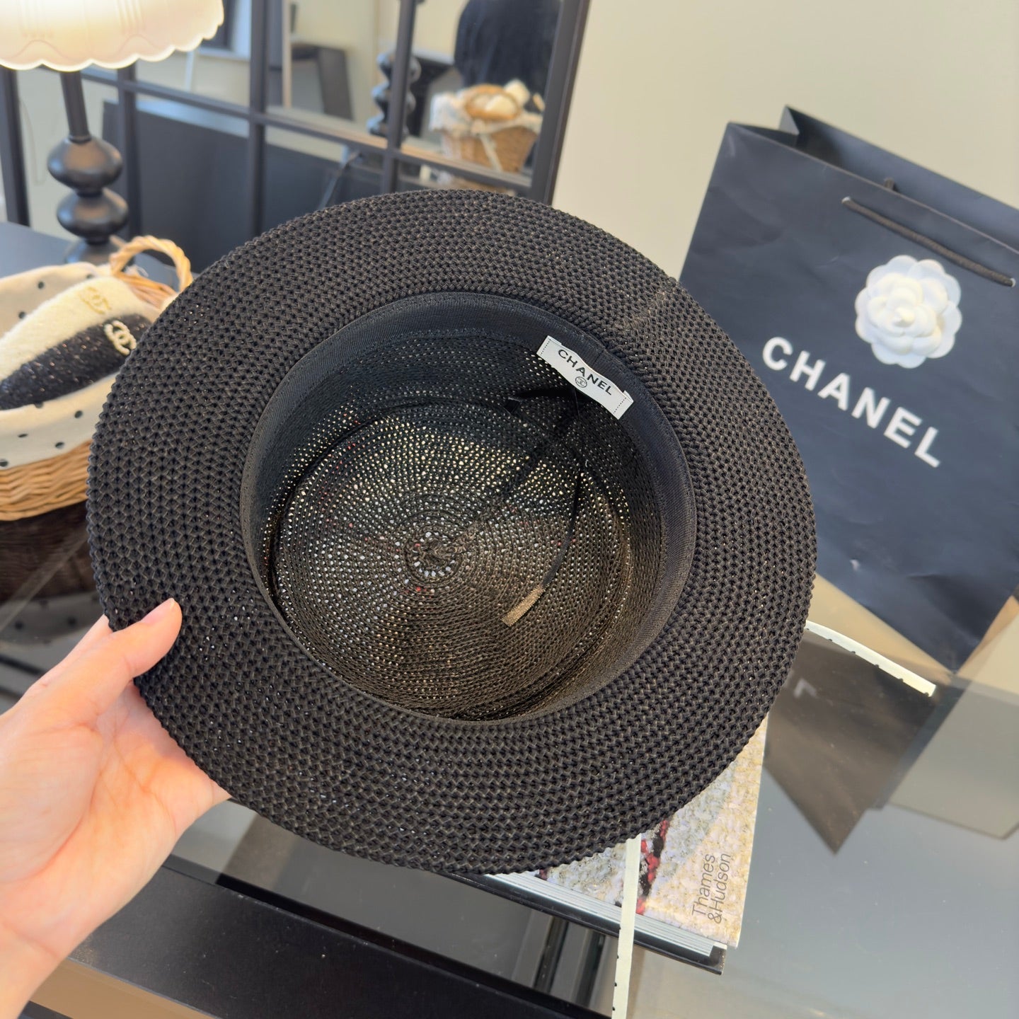 Chanel Bucket Hat Wool 279621