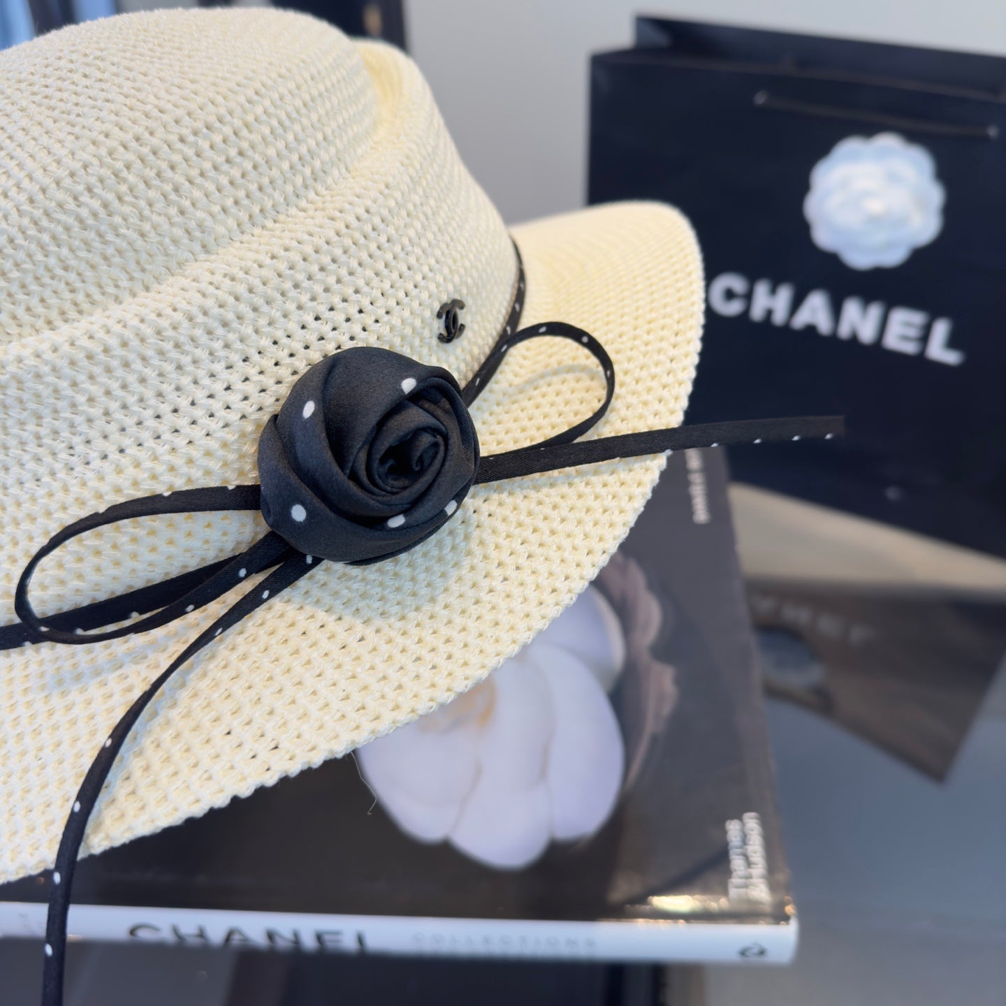 Chanel Bucket Hat Wool 279621