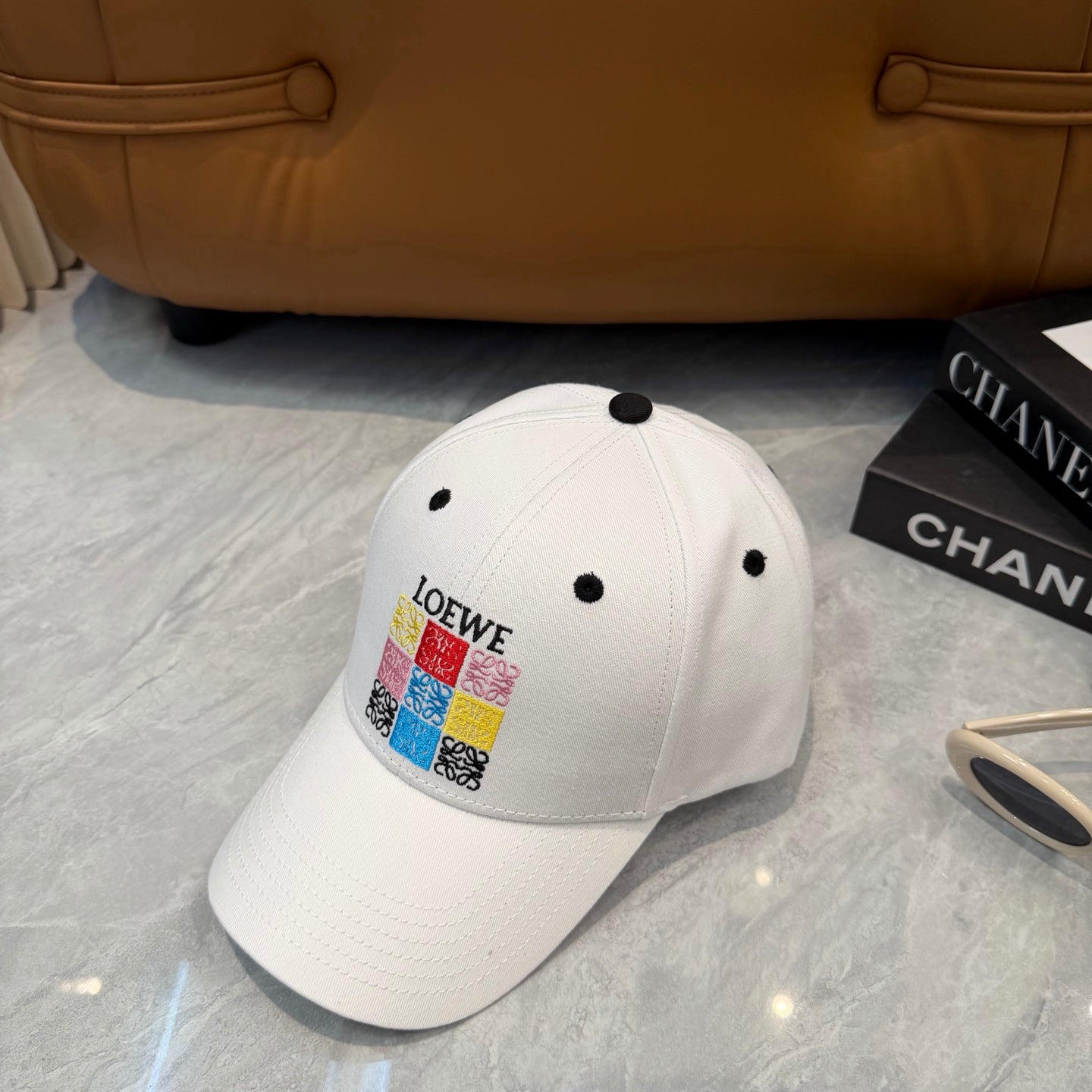 Loewe Embroidered Baseball Cap 295362