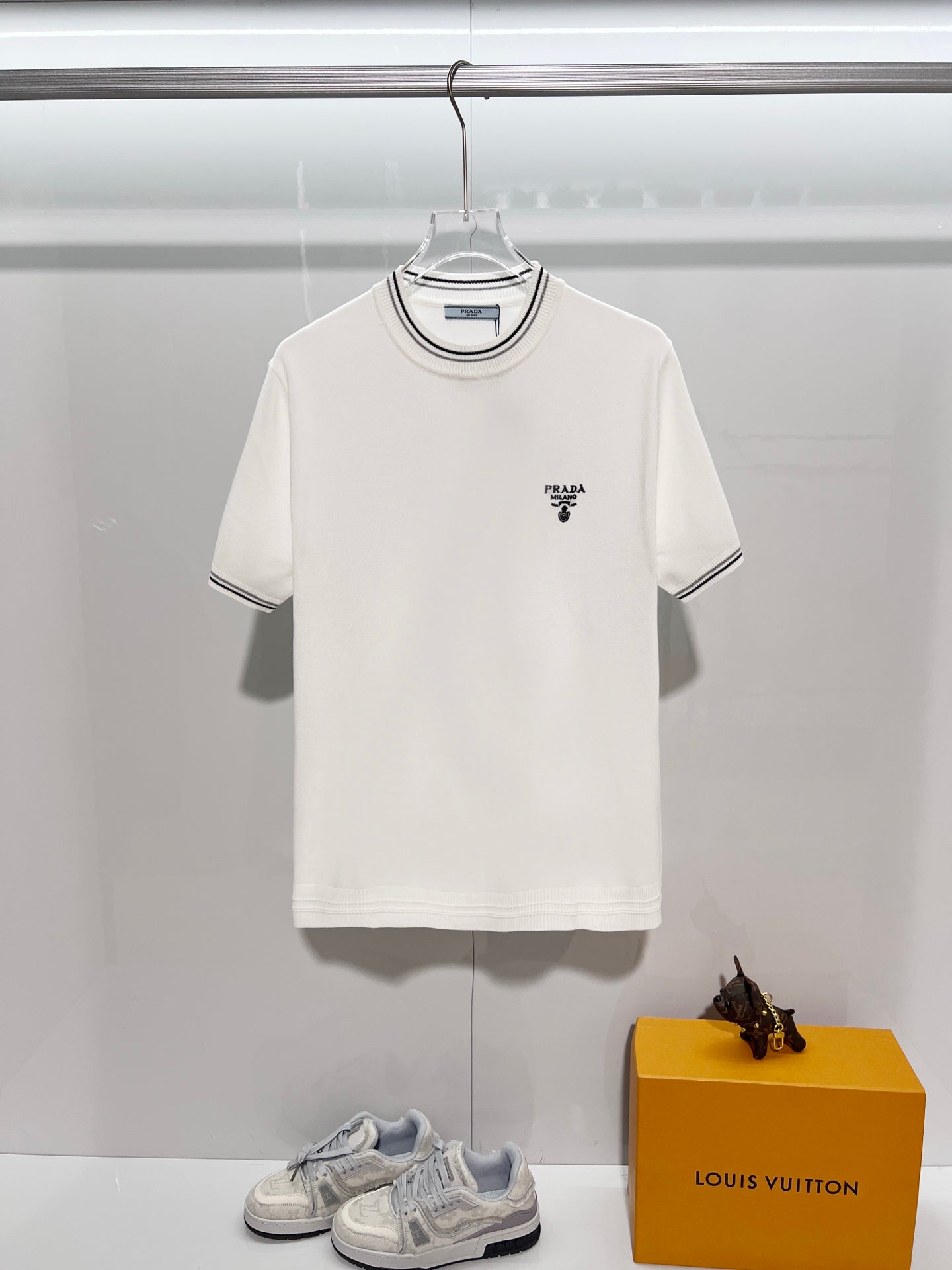 PRA 2026 Men's Short Sleeve T-Shirt Knit Fabric 907283