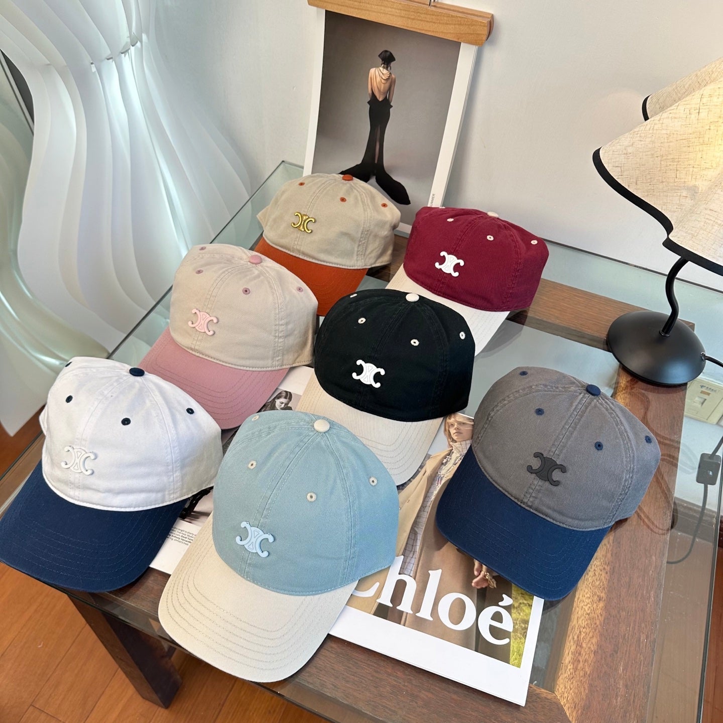 Celine Two-tone Baseball Cap 299514