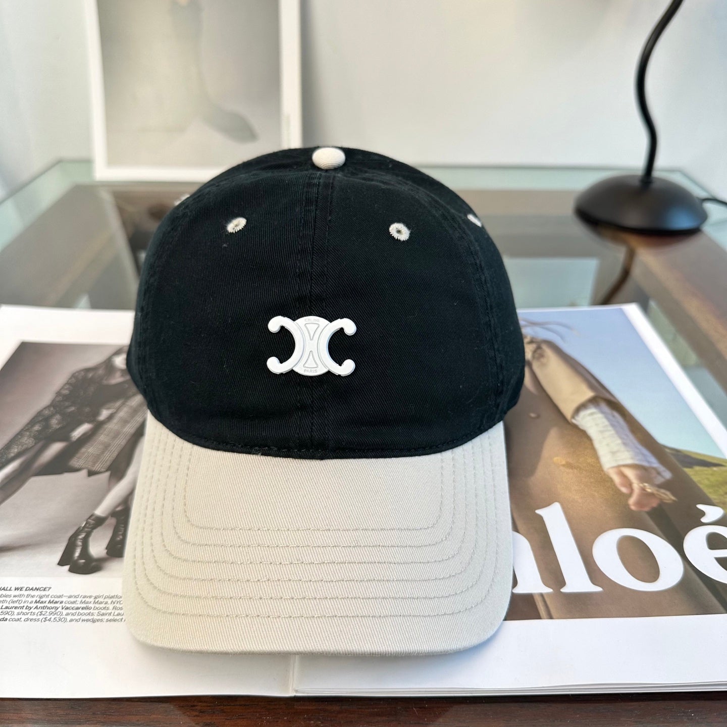 Celine Two-tone Baseball Cap 299514