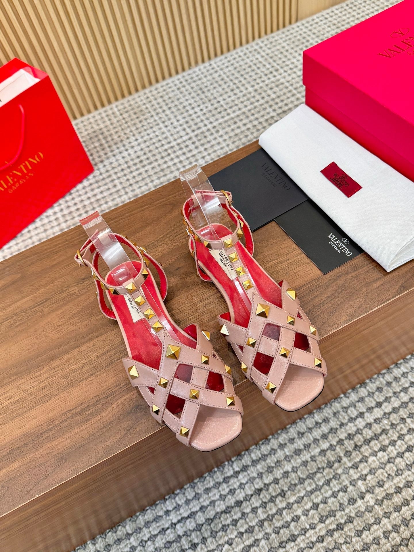 Valentino 2026 Garavani Studdy Sandal Leather 686129