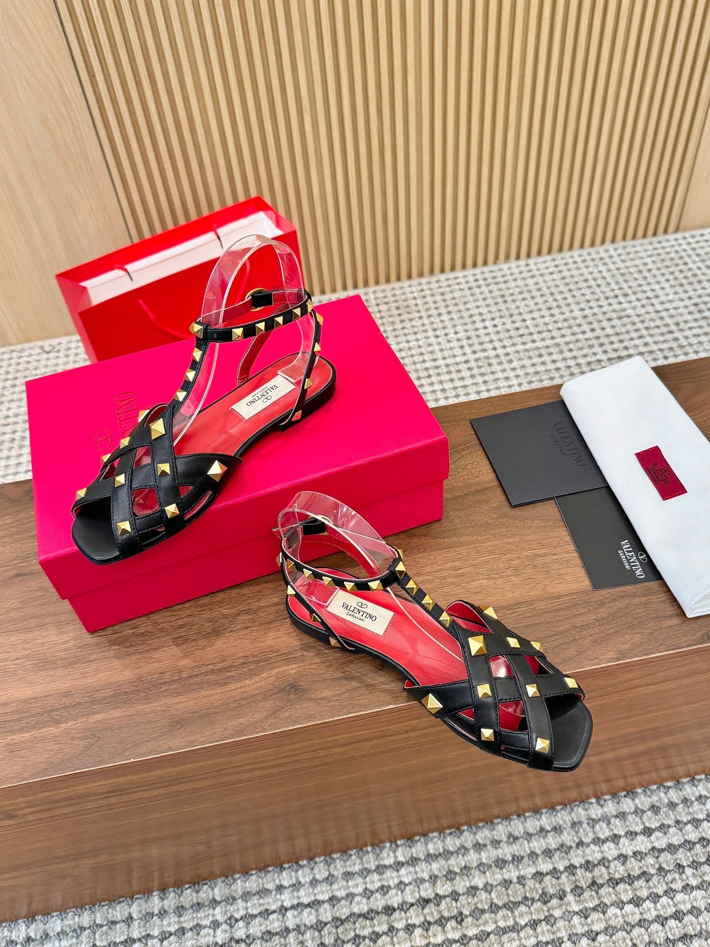 Valentino 2026 Garavani Studdy Sandal Leather 686129