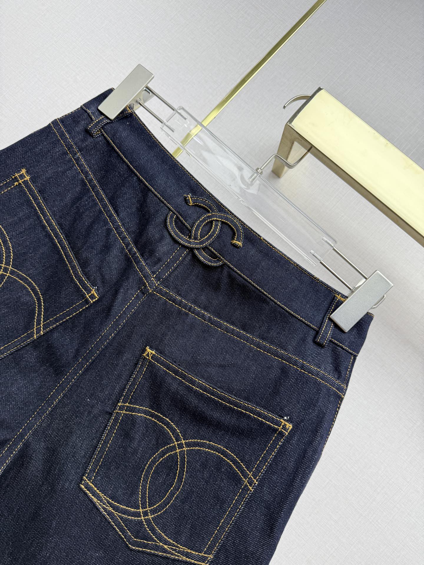 Chanel 2026 Denim Short Four Colors Cotton 365080
