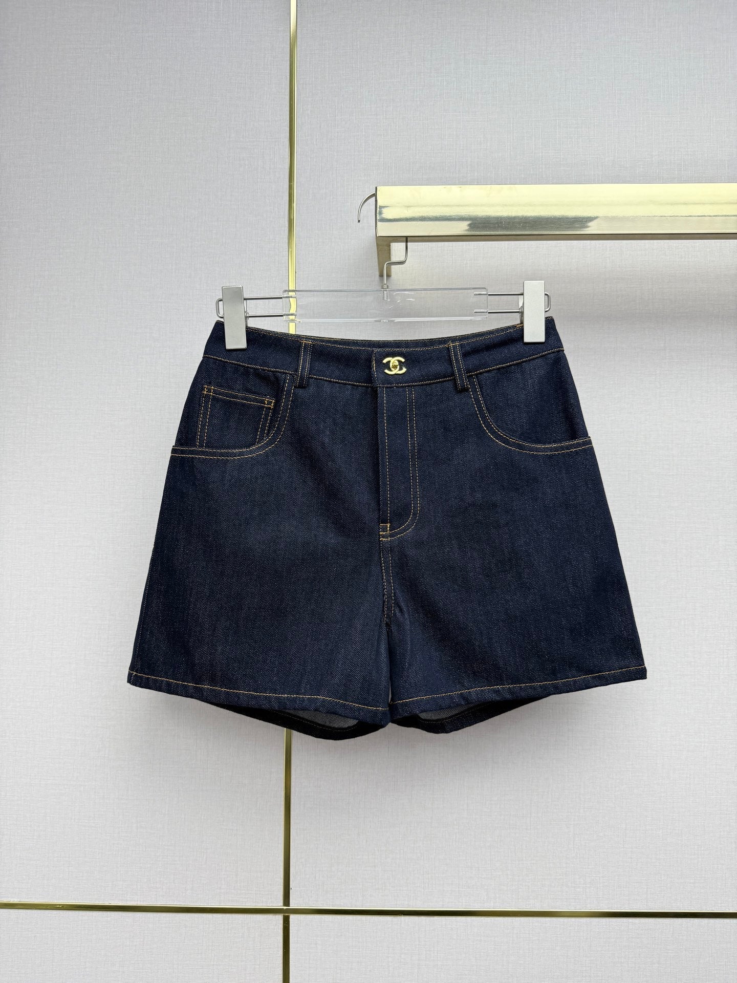 Chanel 2026 Denim Short Four Colors Cotton 365080
