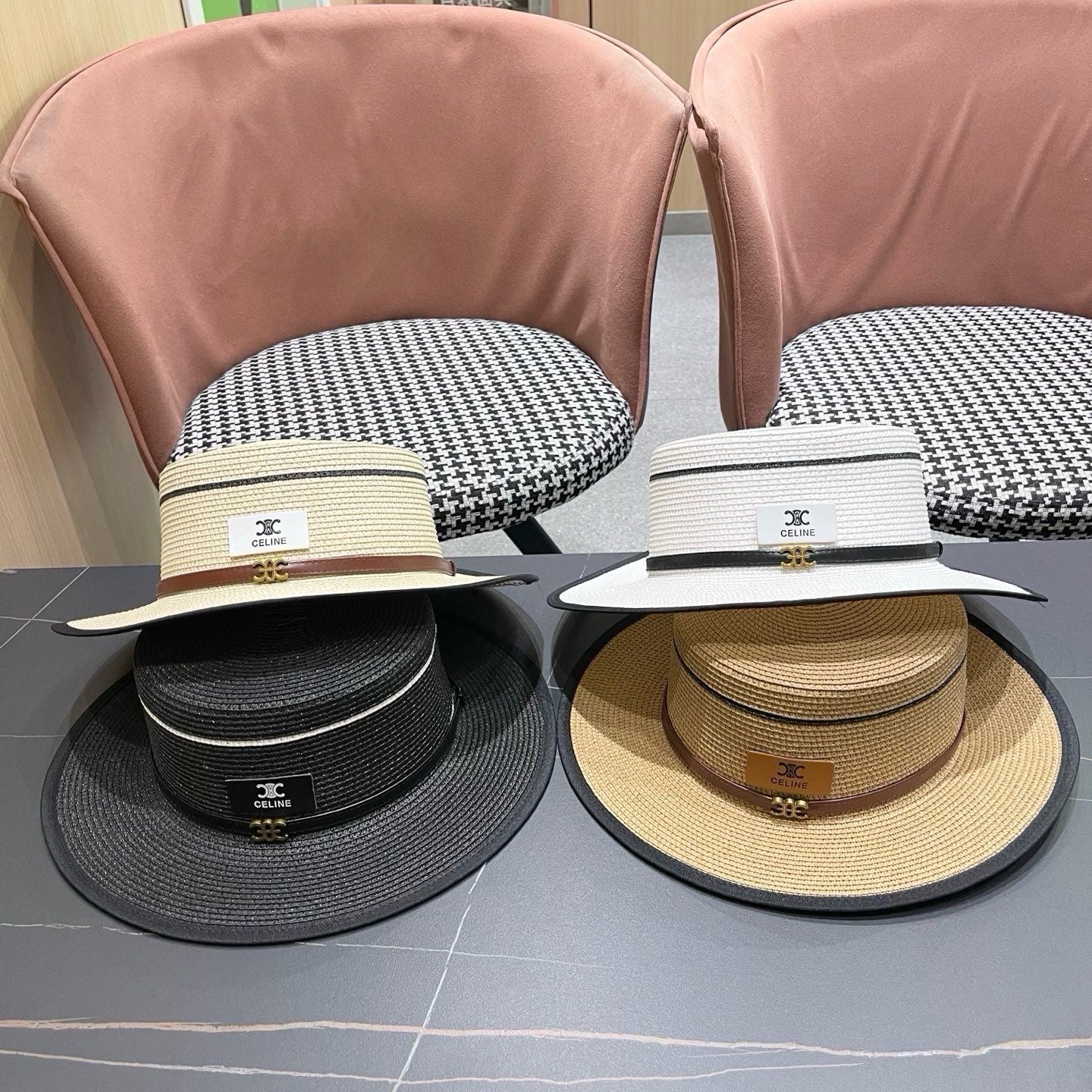 Celine Flat-brimmed Hat 220989
