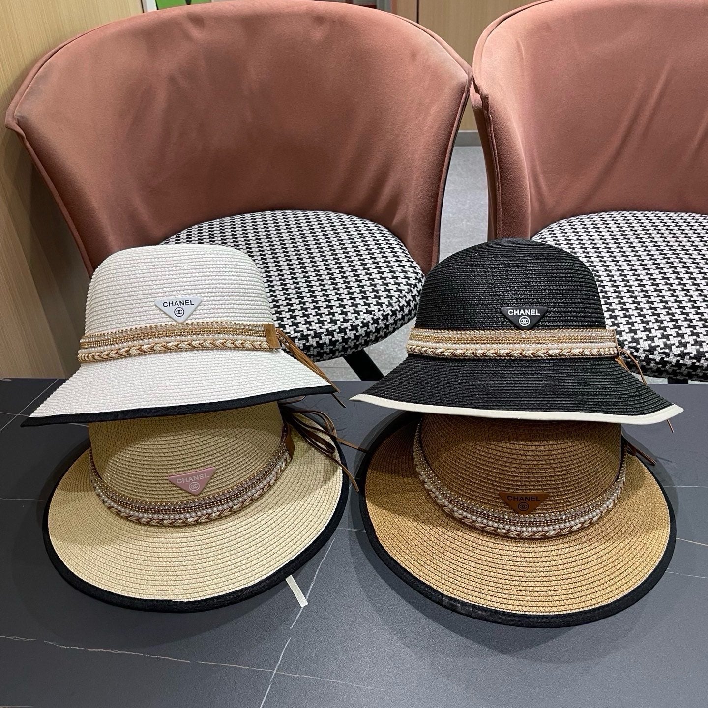 Chanel Straw Hat 220993