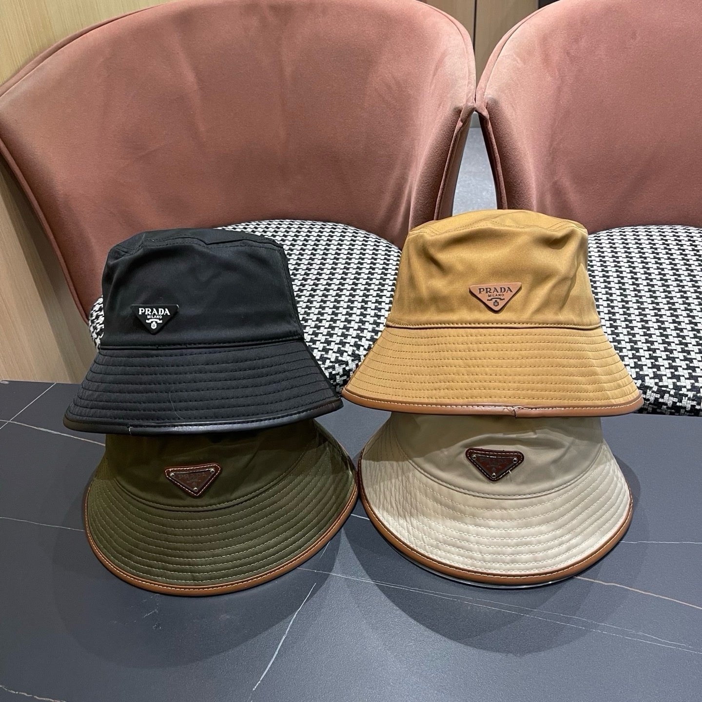 Prada Re-Nylon Bucket Hat 221134