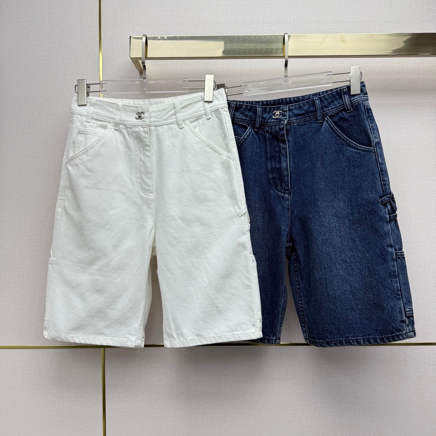 Chanel 2026 Denim Short Jeans Cotton 367720