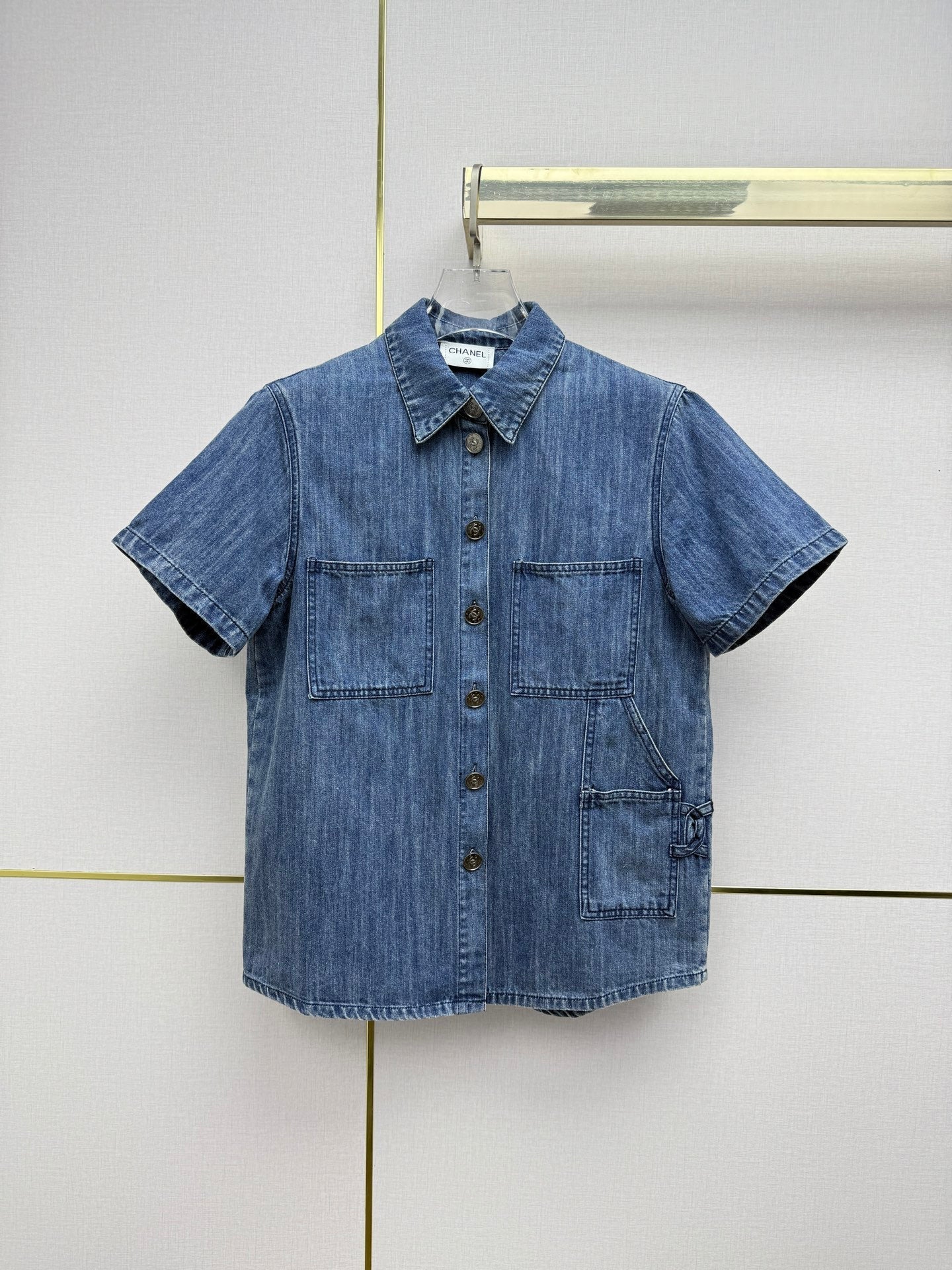 Chanel 2026 Denim Shirt Cotton 367721