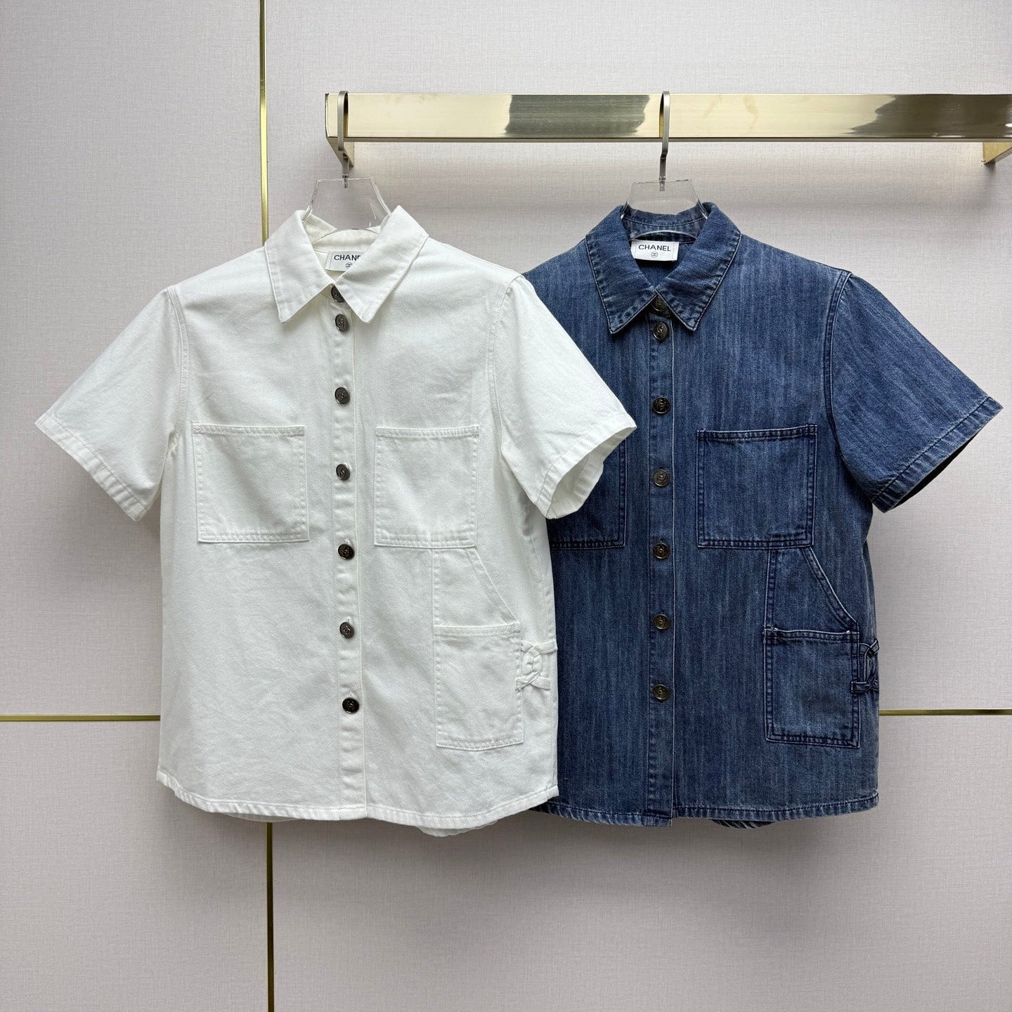 Chanel 2026 Denim Shirt Cotton 367721