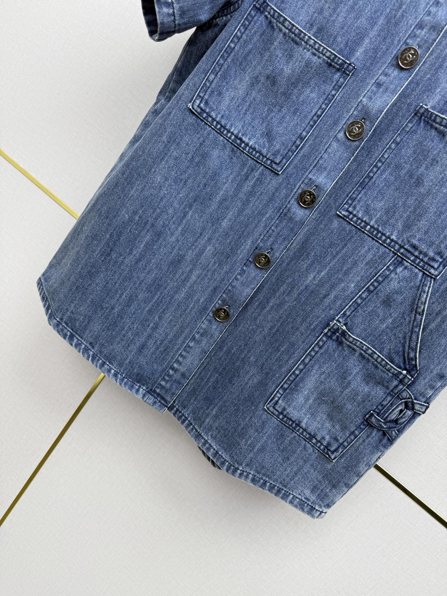 Chanel 2026 Denim Shirt Cotton 367721