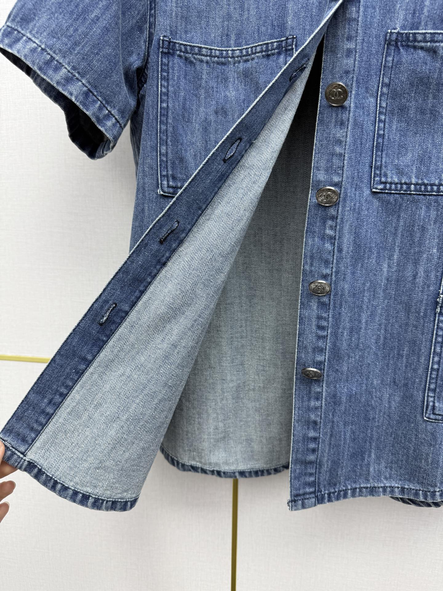 Chanel 2026 Denim Shirt Cotton 367721