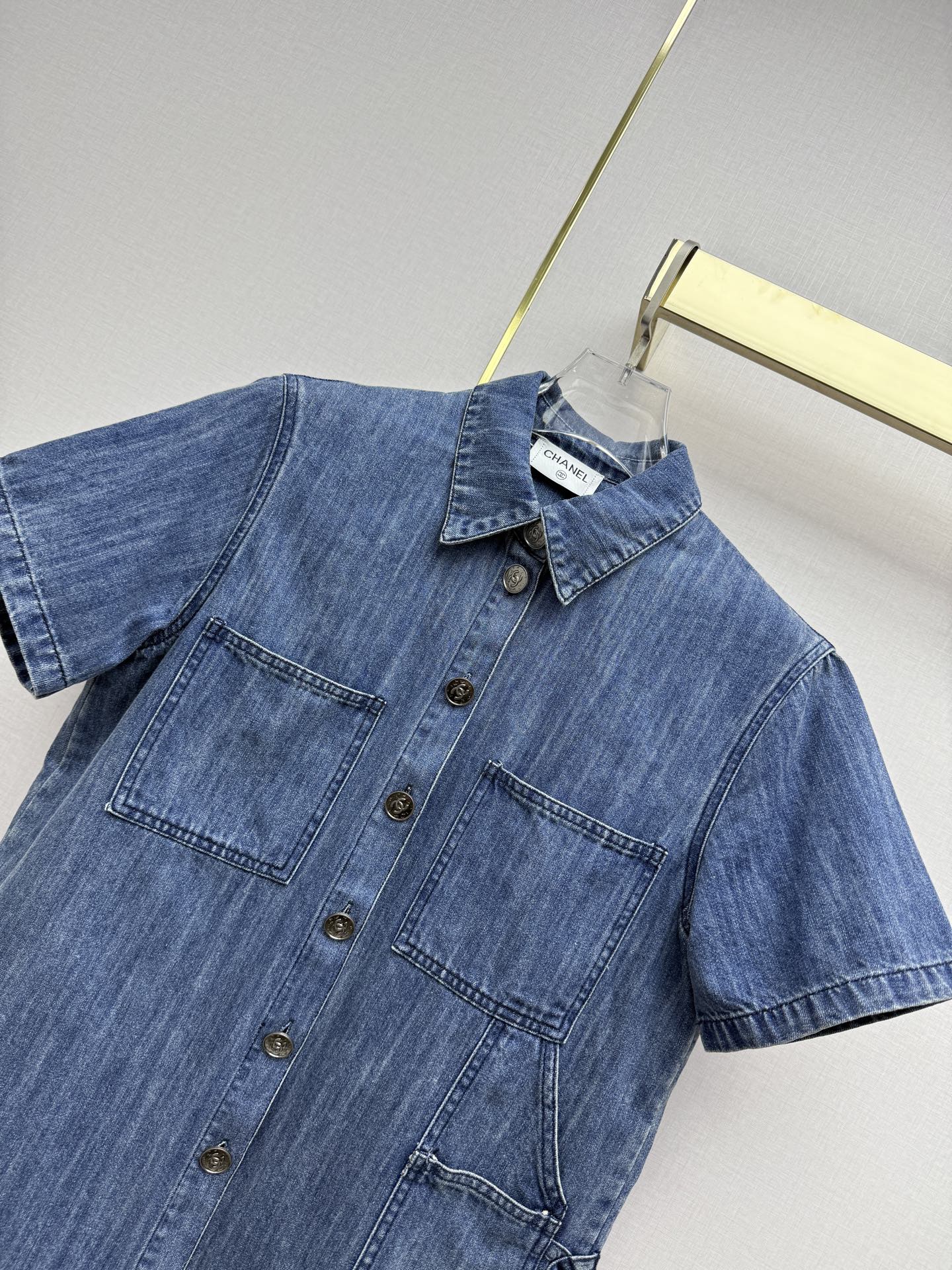 Chanel 2026 Denim Shirt Cotton 367721