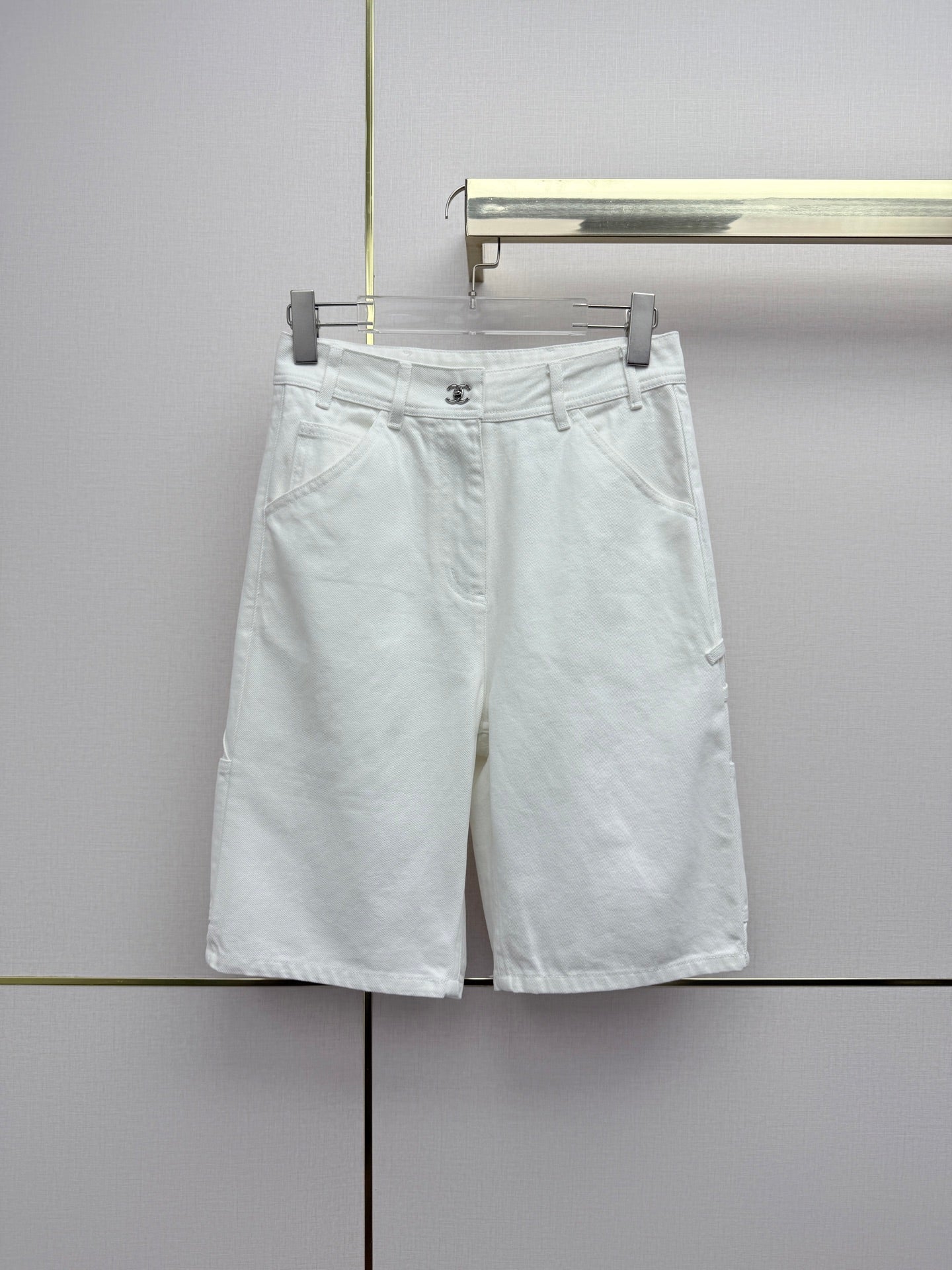 Chanel 2026 Denim Short Jeans Cotton 367720