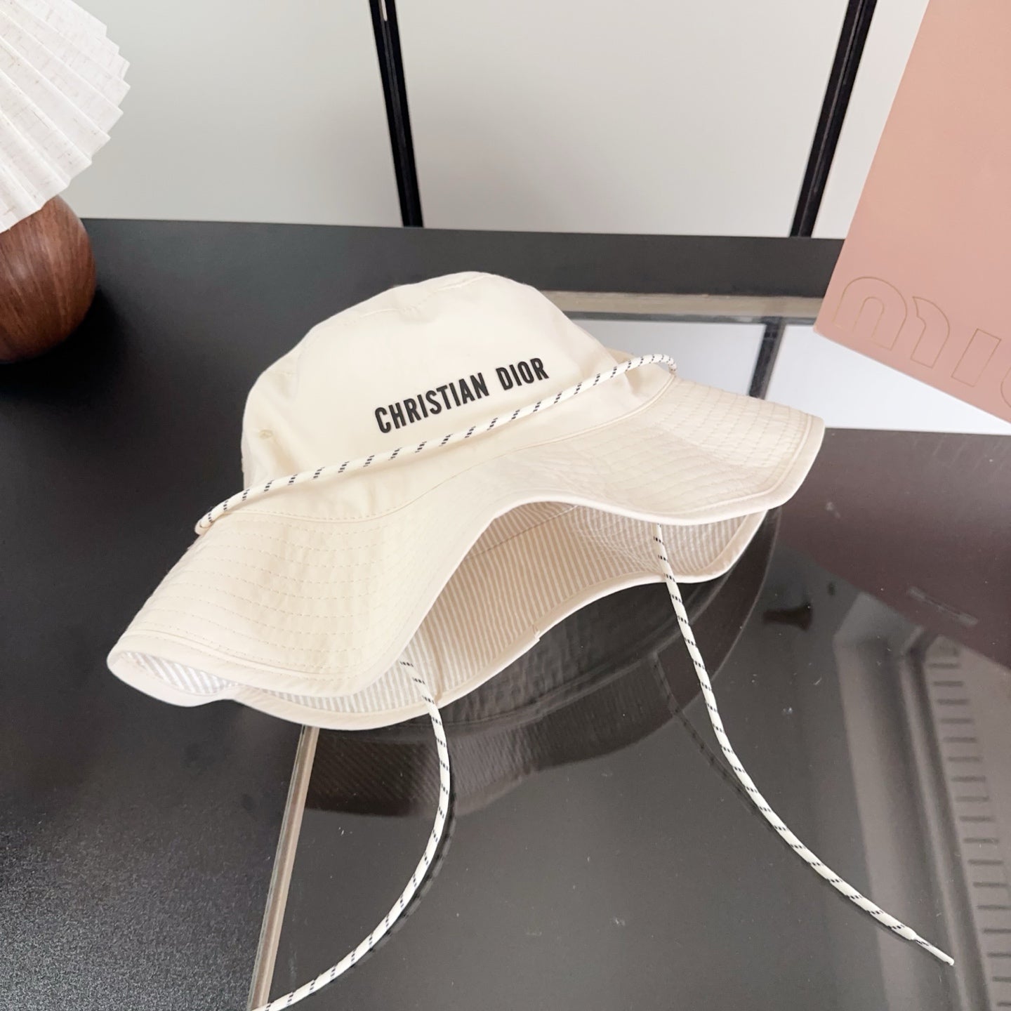 Dior Bucket Hat With Tie 299631