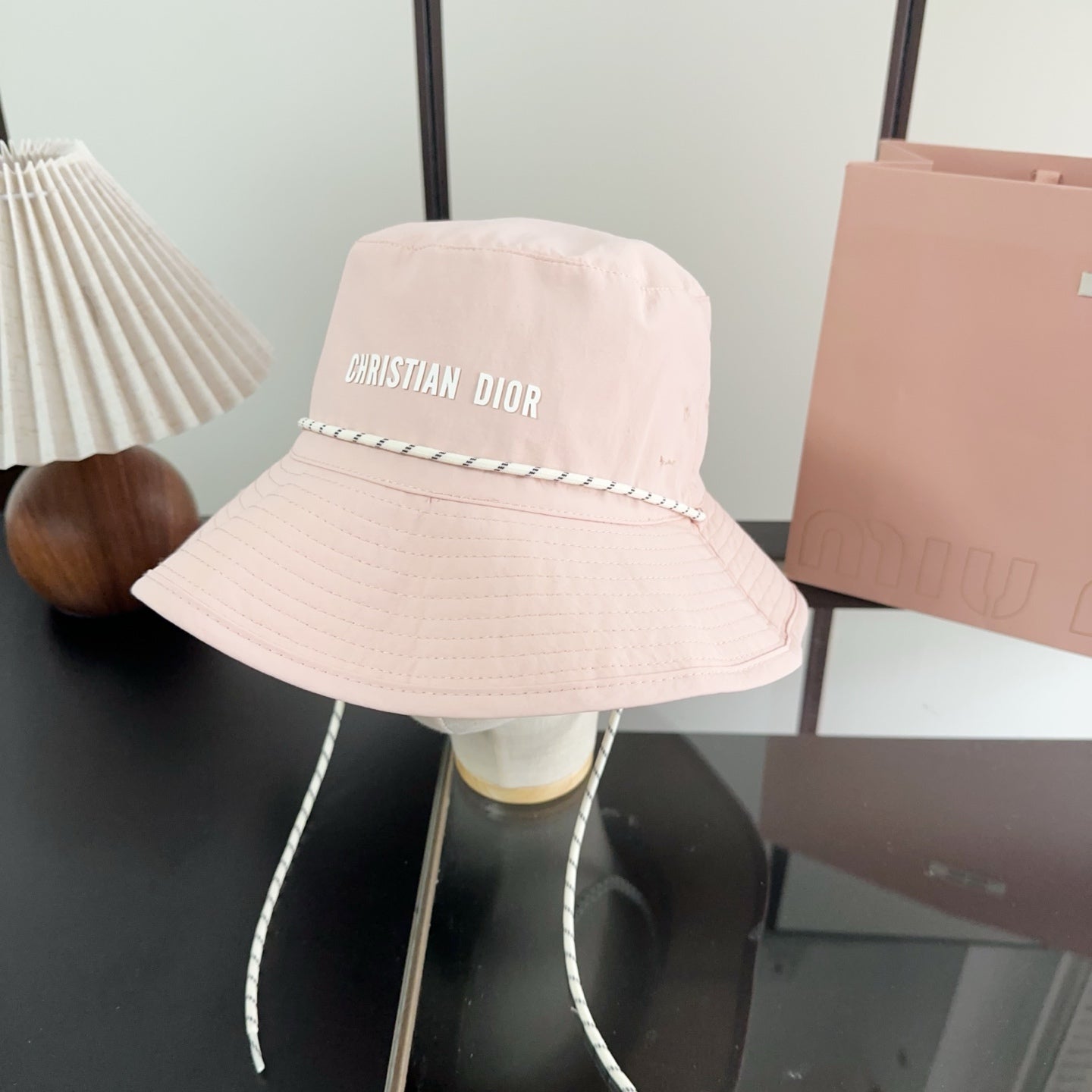 Dior Bucket Hat With Tie 299631