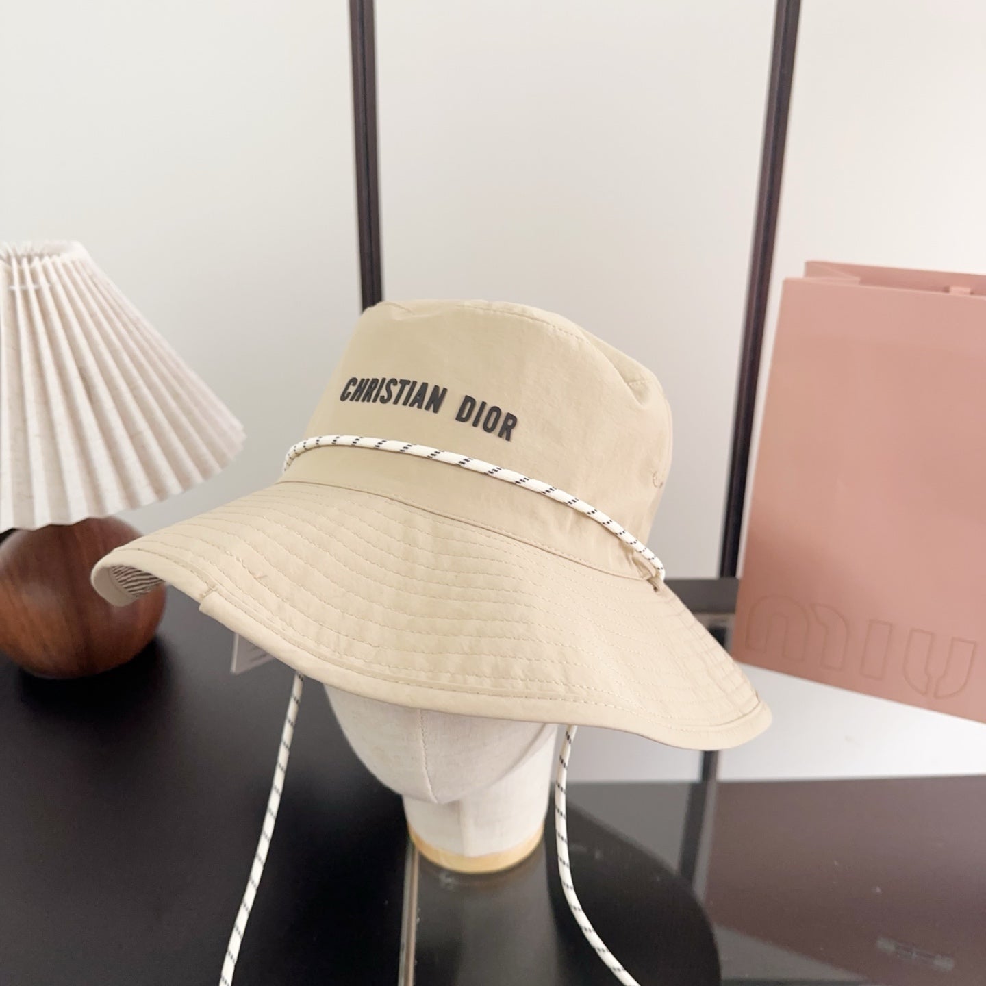 Dior Bucket Hat With Tie 299631