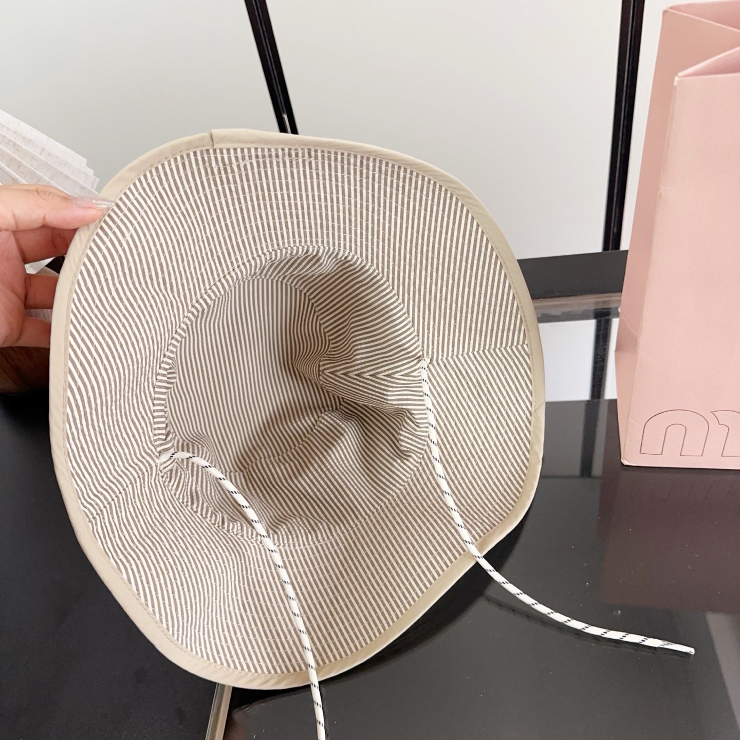 Dior Bucket Hat With Tie 299631