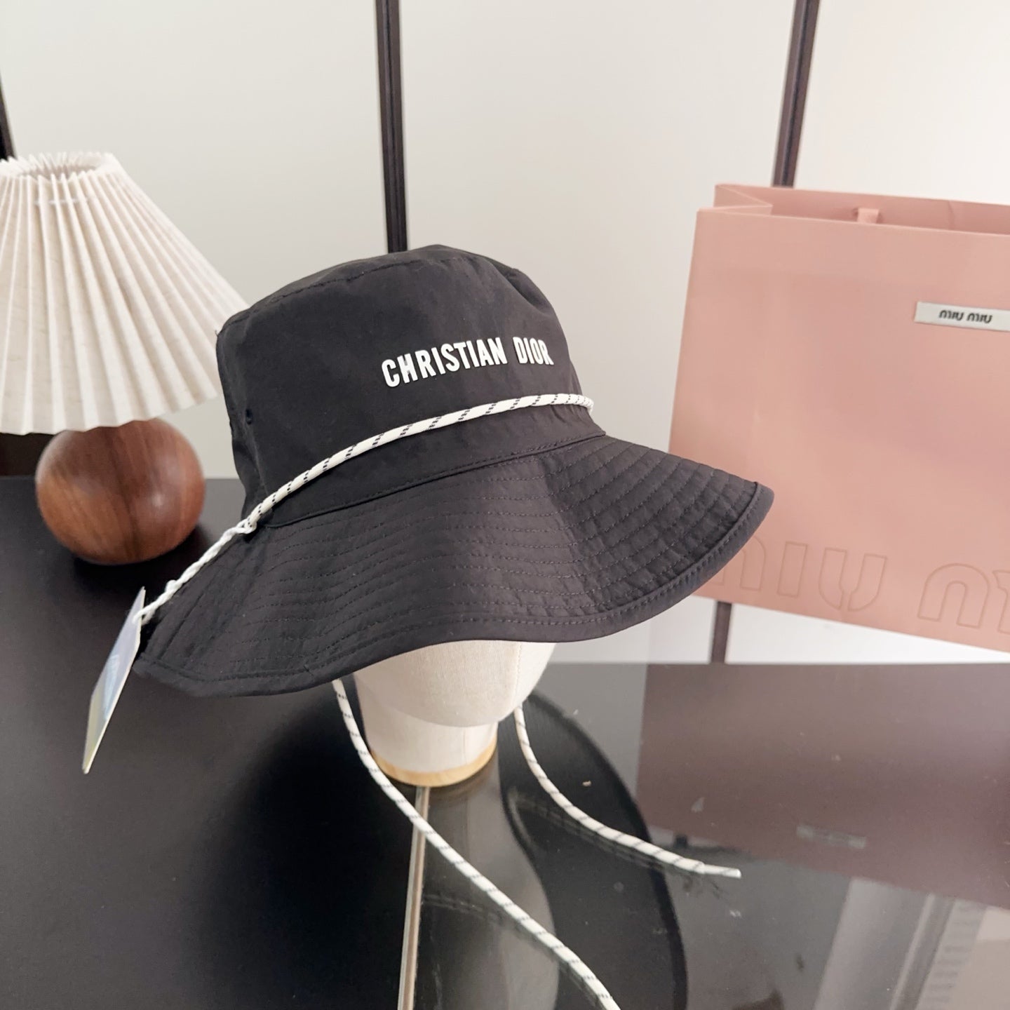 Dior Bucket Hat With Tie 299631