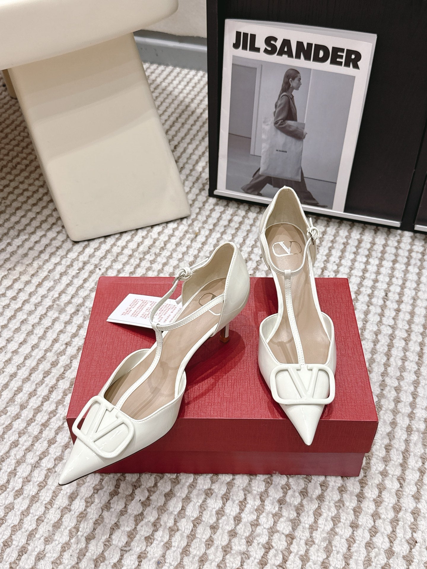 VT 26s High Heeled Open-toe Sandals 60 Patent Leather 722235