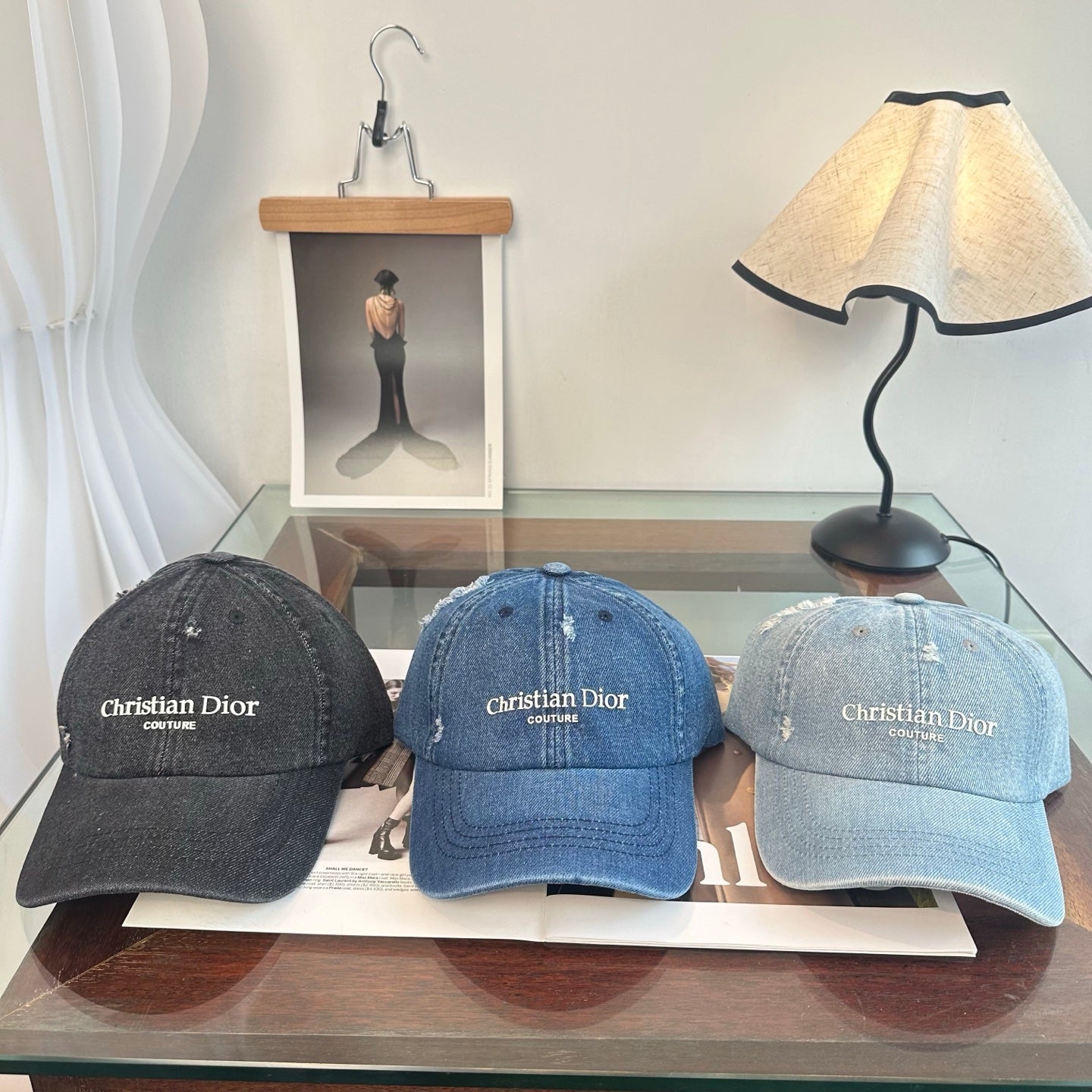 Dior Denim Baseball Cap 239121