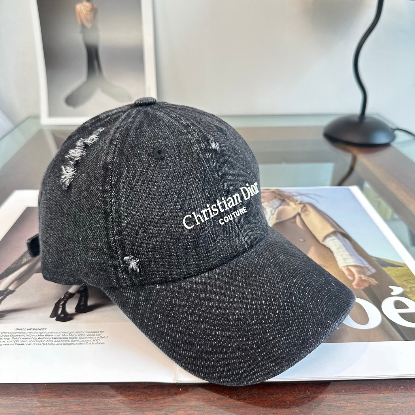 Dior Denim Baseball Cap 239121
