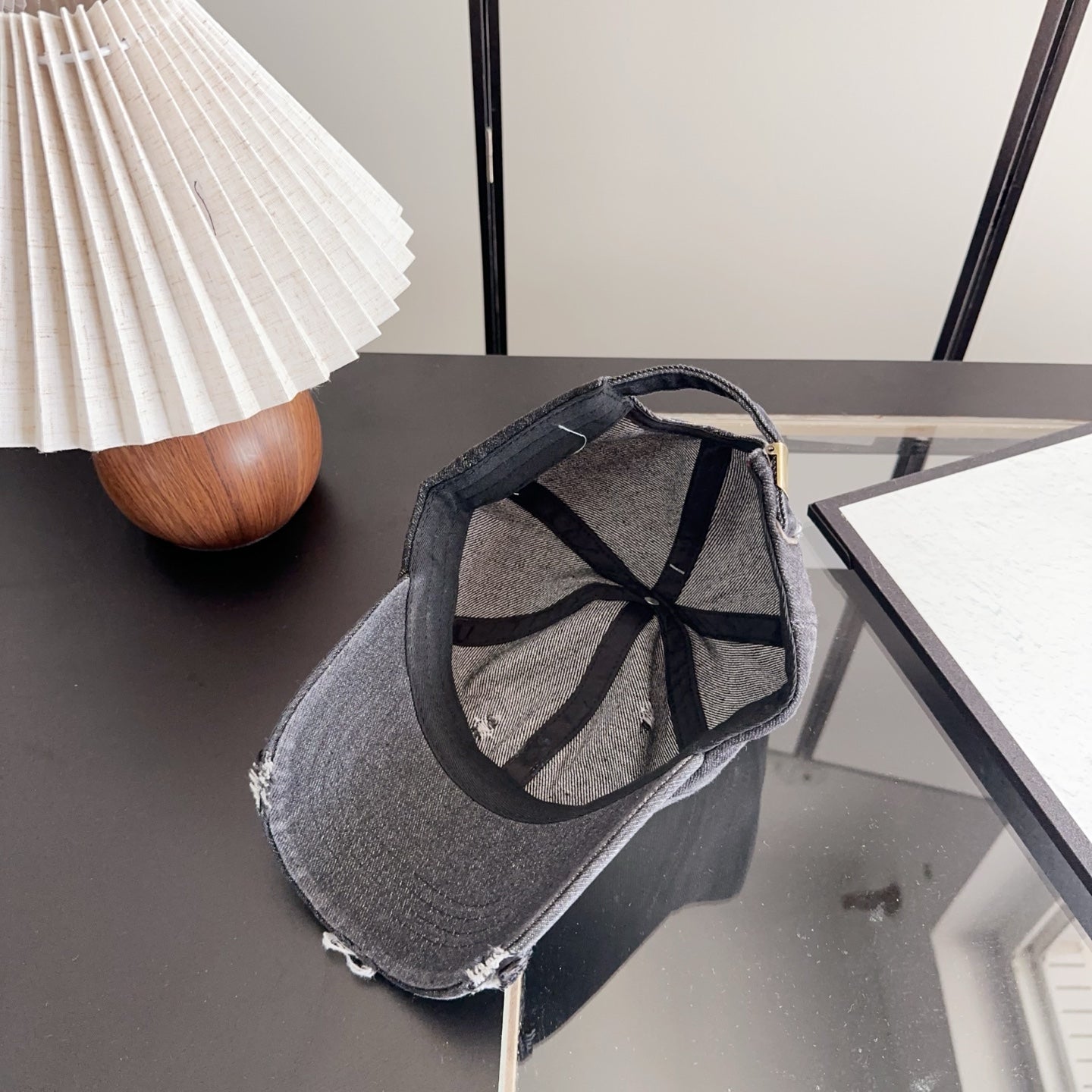 Chrome Hearts Retro Distressed Ripped Hat 299620
