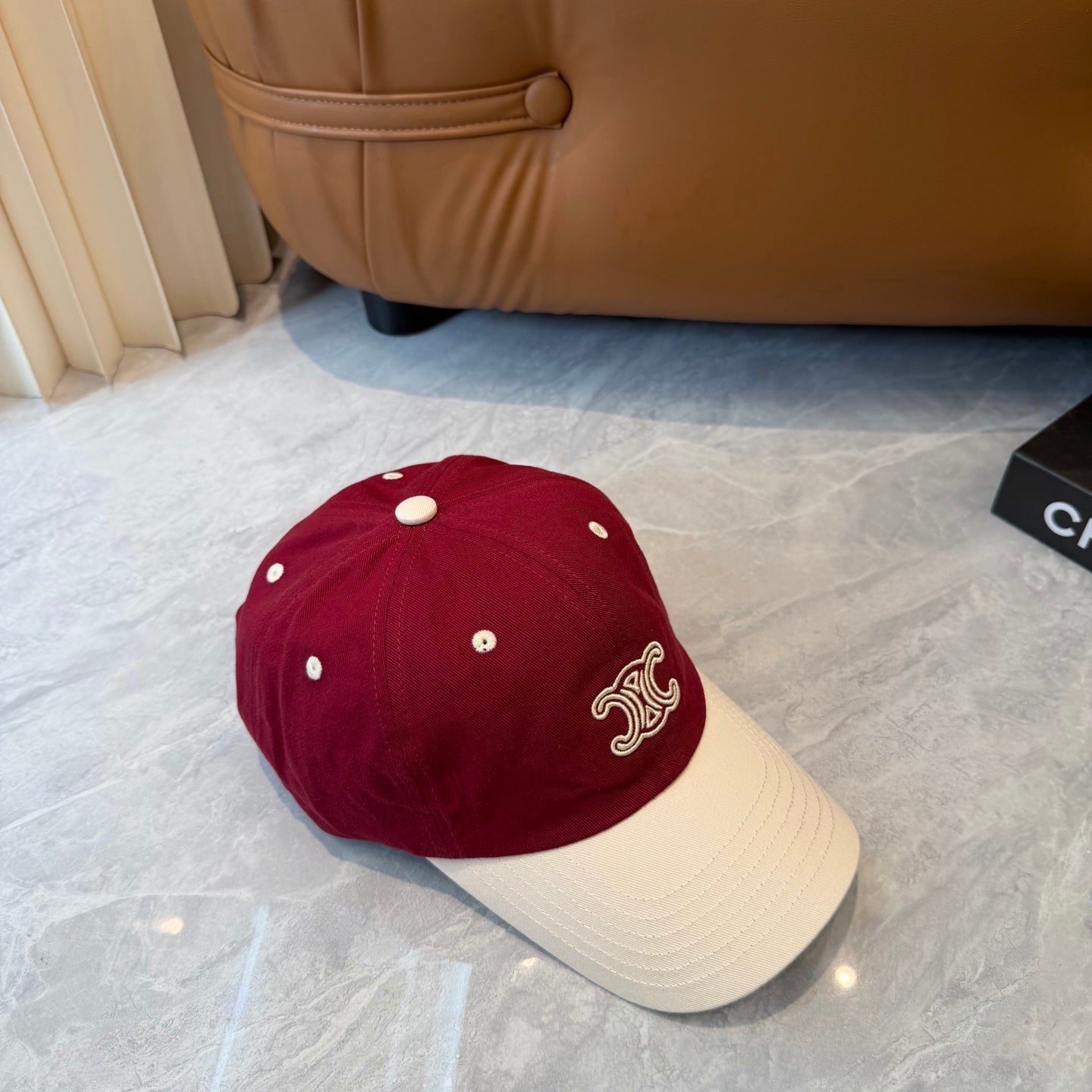 Celine Baseball Cap Cotton 240644