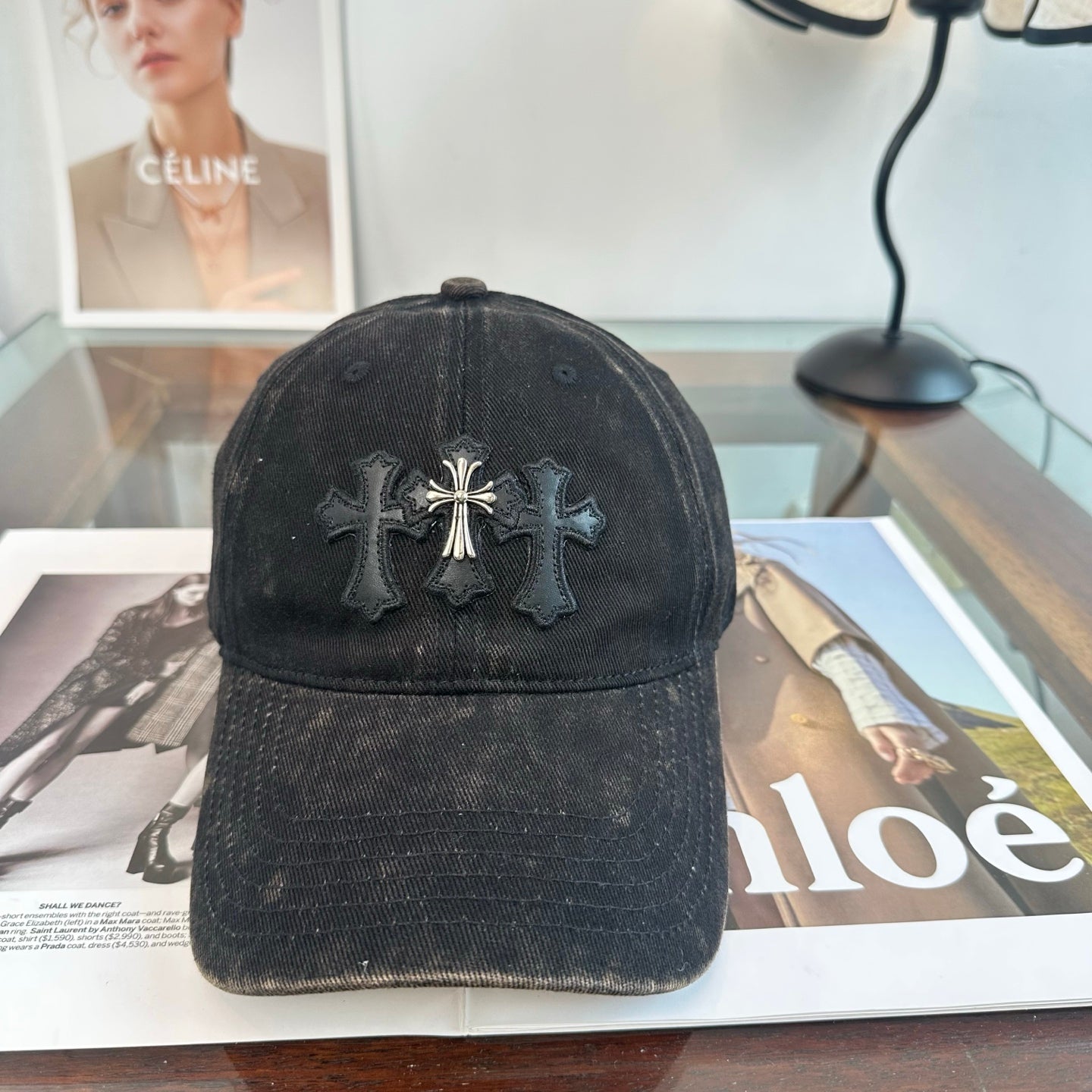 Chrome Hearts Baseball Cap Cotton 240622