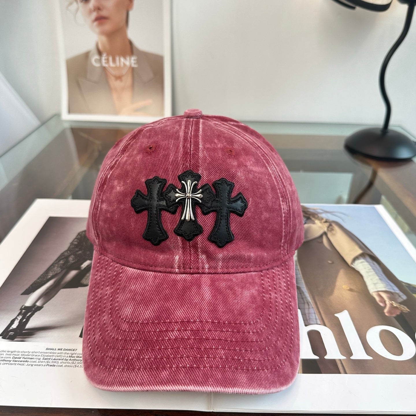 Chrome Hearts Baseball Cap Cotton 240622